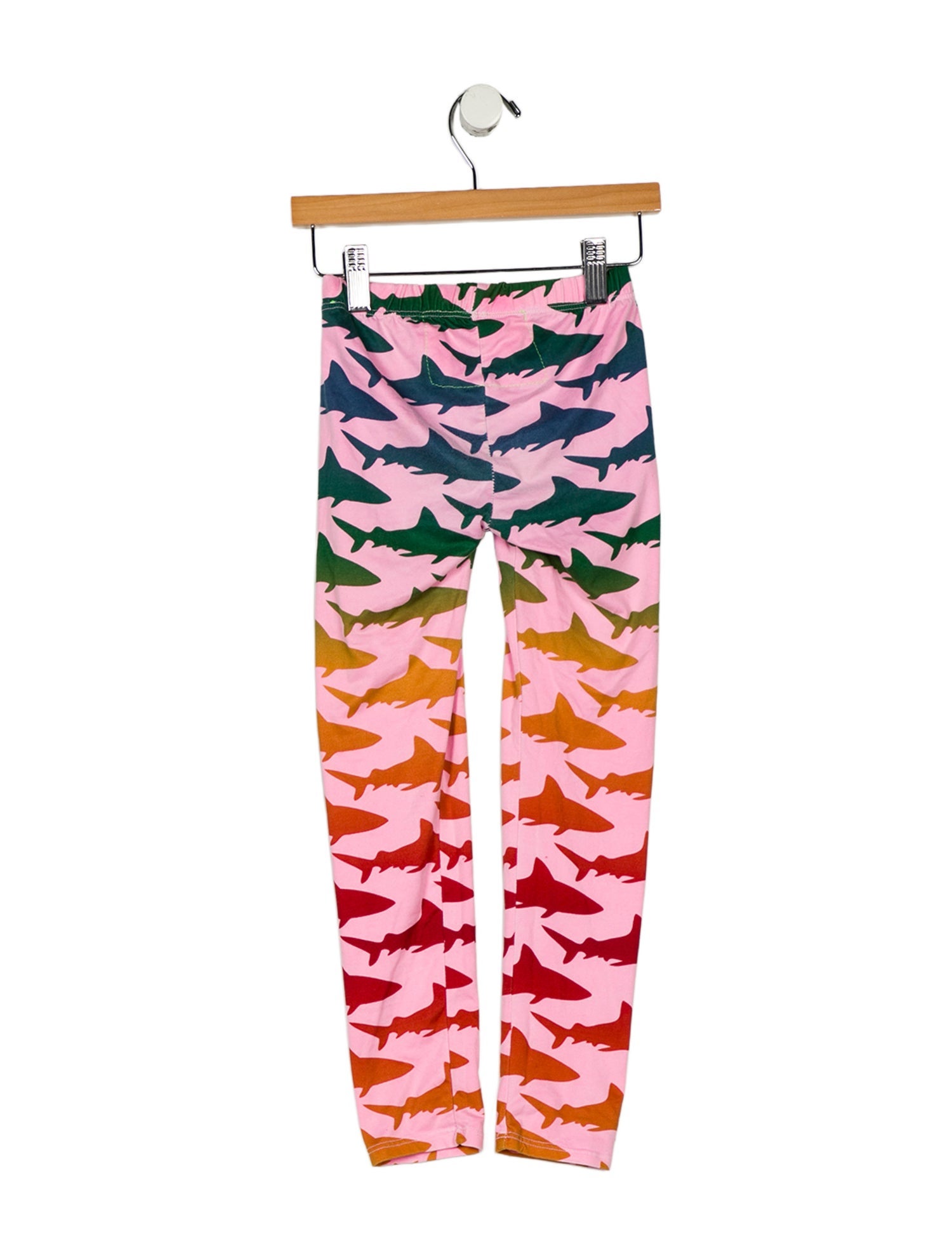 Aviator Nation Girls Shark Pattern Print Leggings