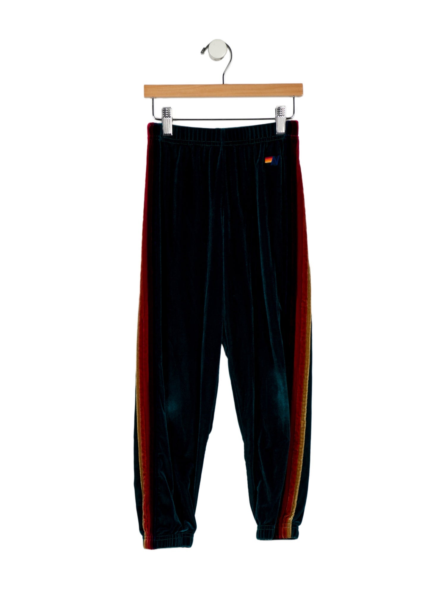 Aviator Nation Toddler Girls Striped Jogger Sweatpants