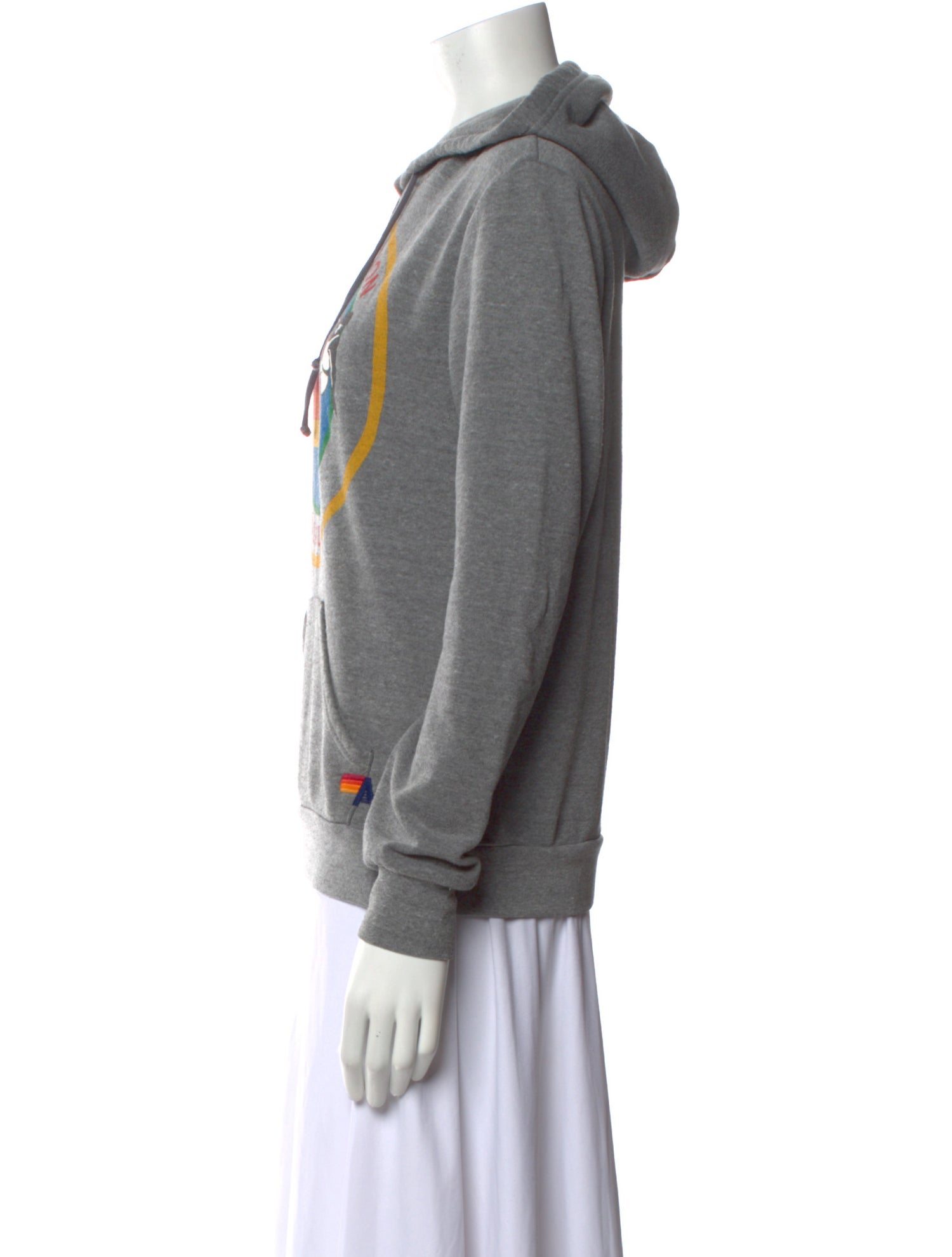 Aviator Nation Graphic Print Crew Neck Sweater