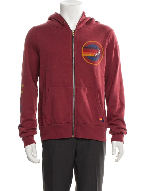 Aviator Nation Graphic Print Bomber Jacket