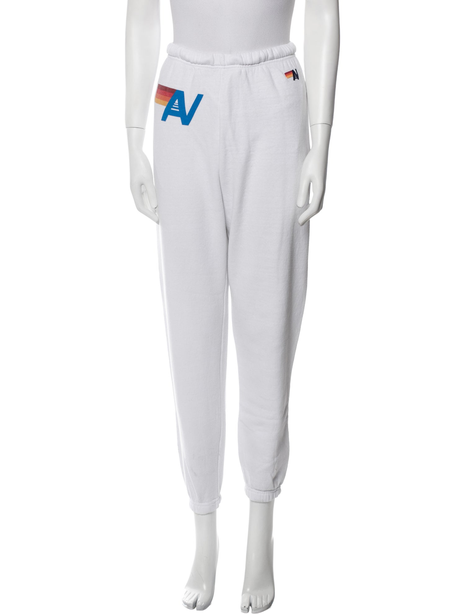 Aviator Nation Embroidered Accent Sweatpants
