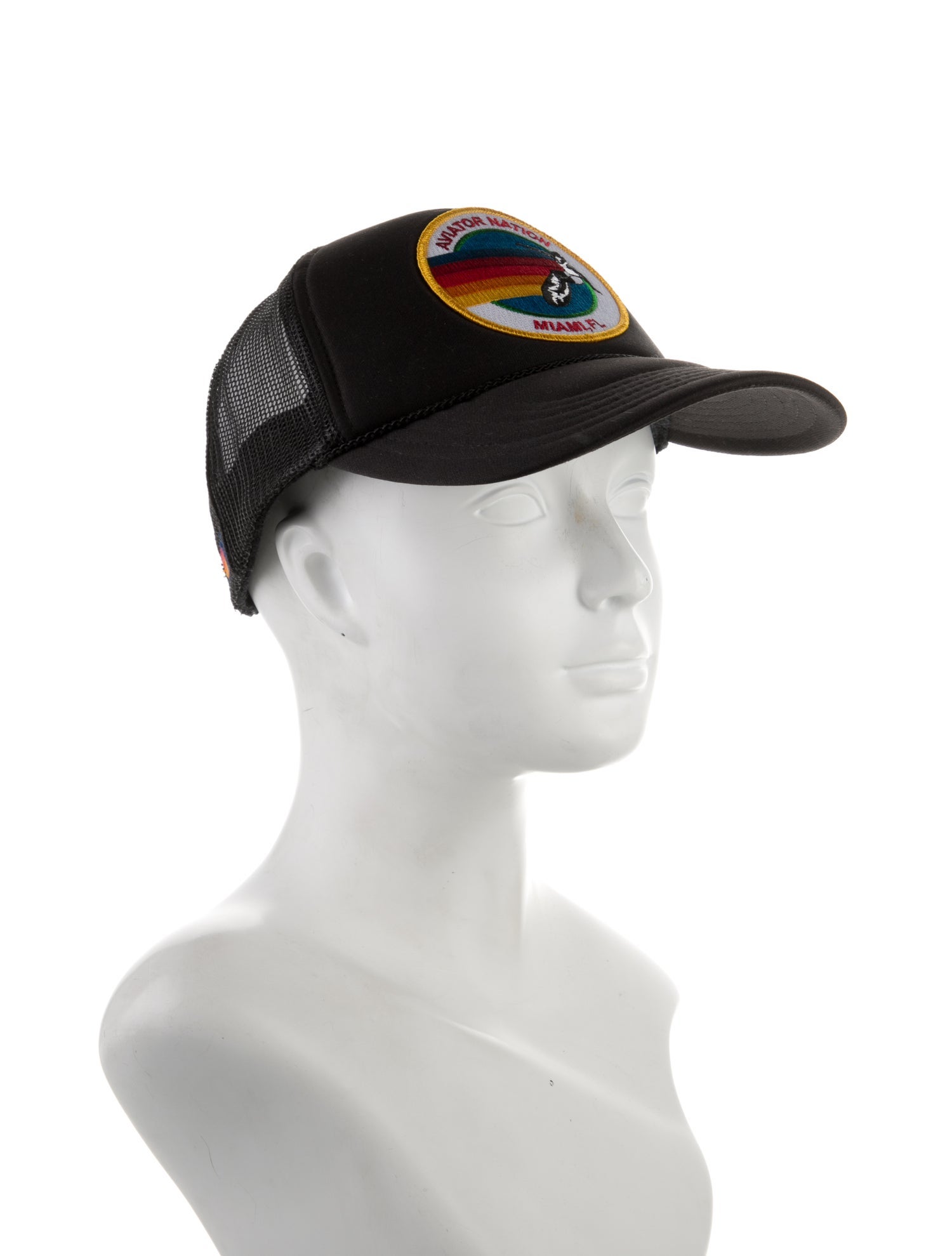 Aviator Nation Synthetic-Blend Logo Embellishment Trucker Hat