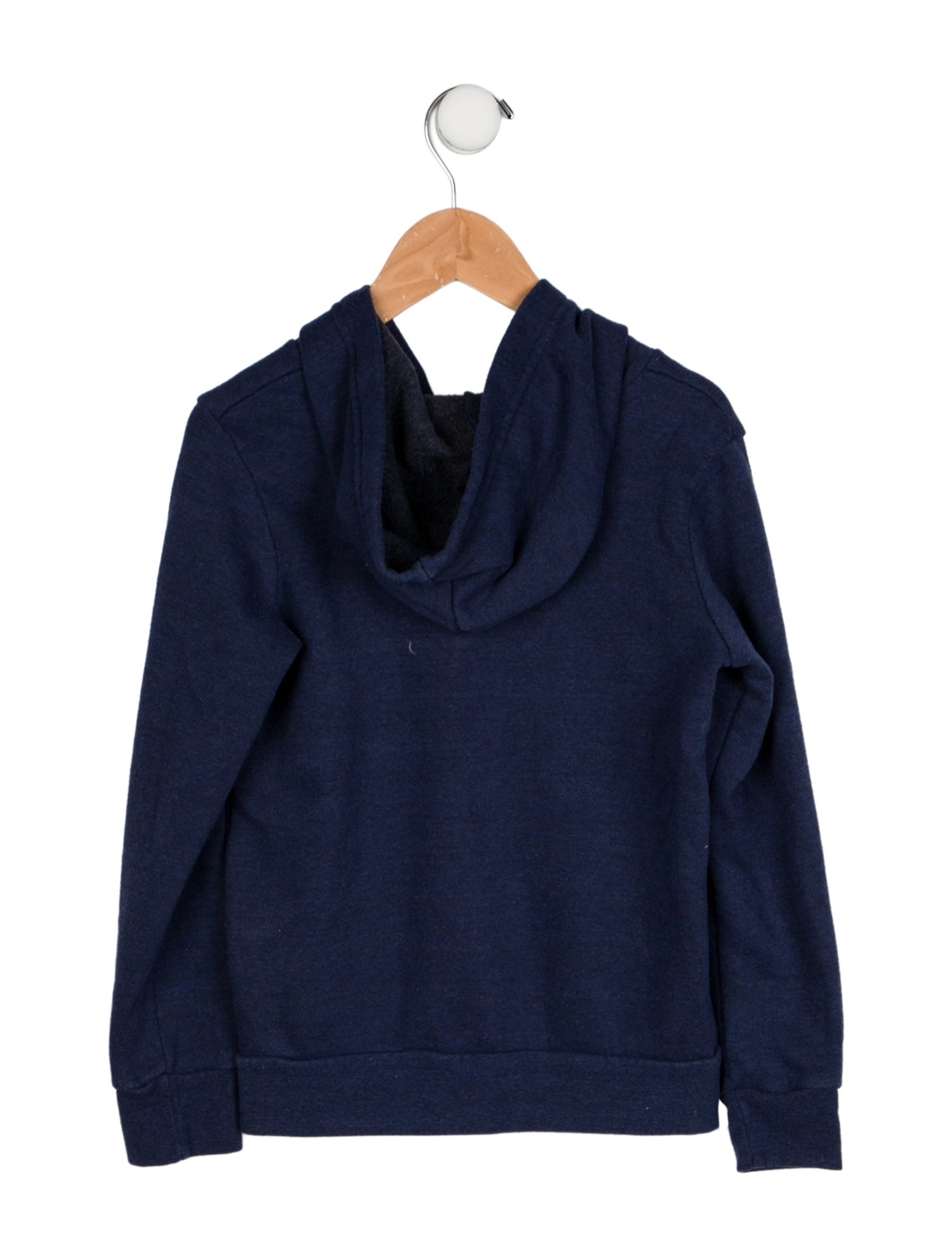 Aviator Nation Boys Striped Zip-up Hoodie Sweatshirt