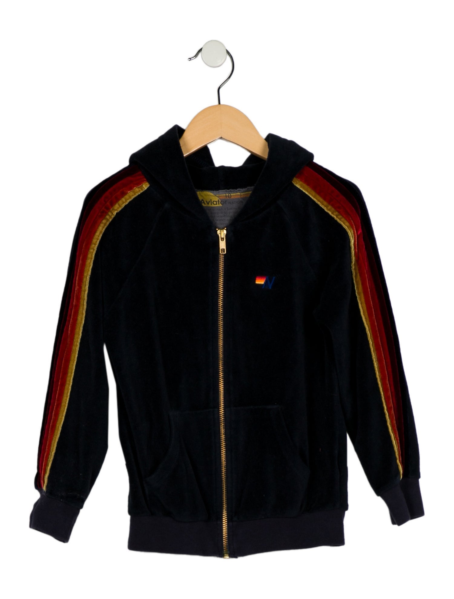 Aviator Nation Kids Girls' Printed Embroidered Jacket