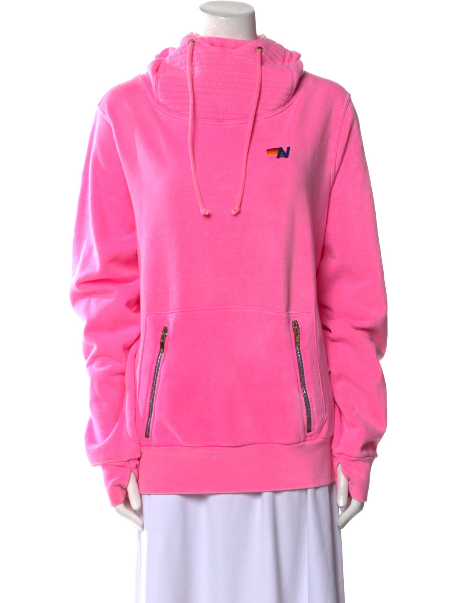 Aviator Nation Mock Neck Sweater