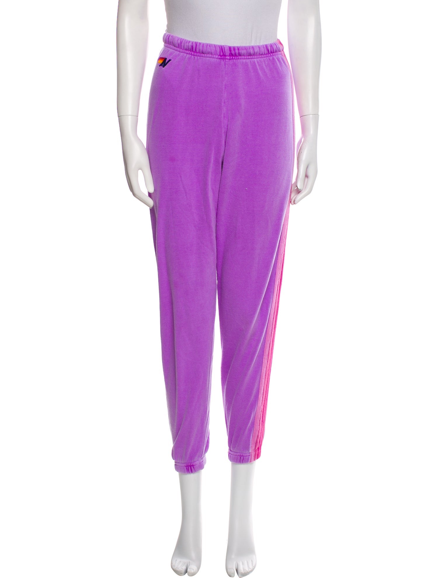Aviator Nation Embroidered Accent Sweatpants