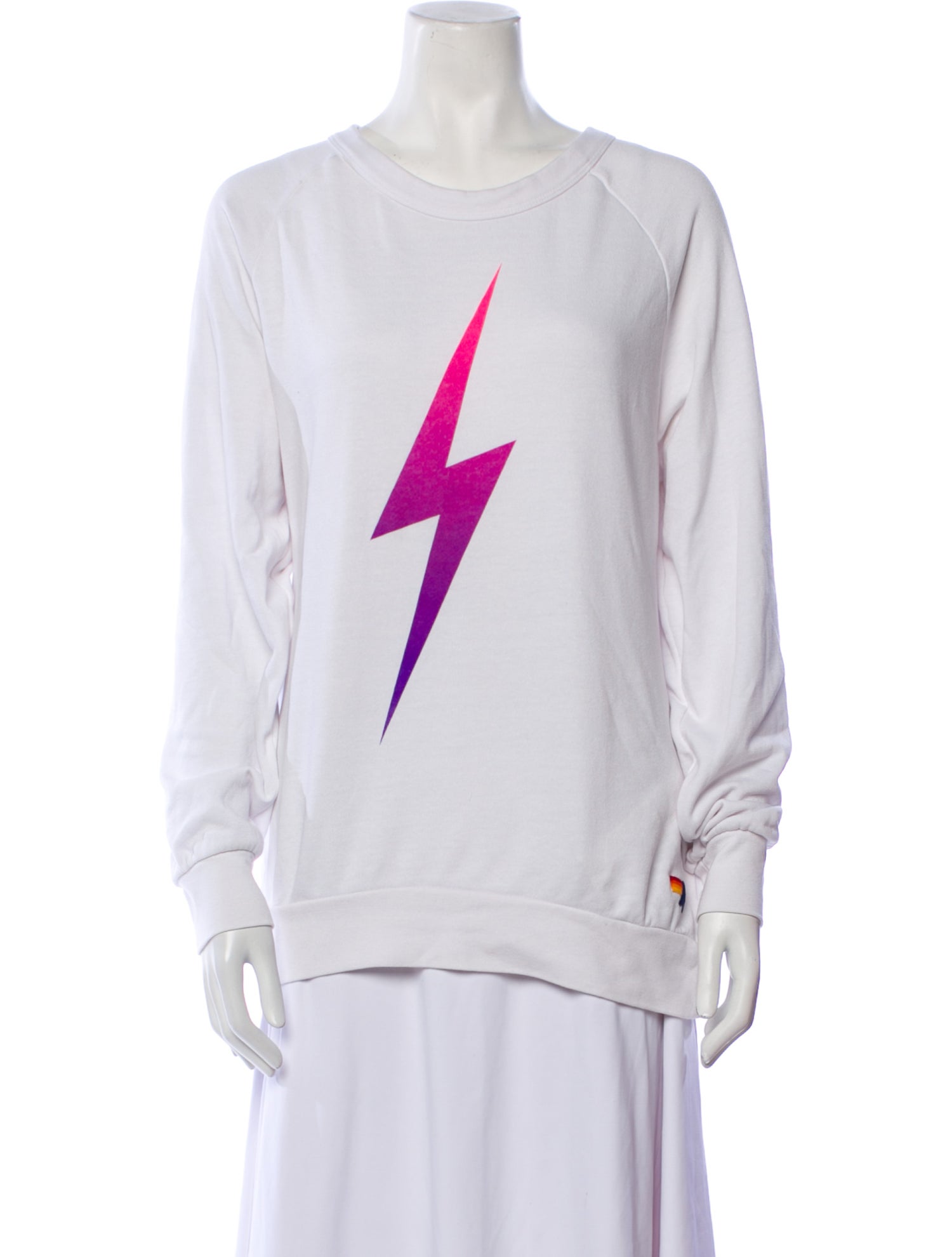 Aviator Nation Graphic Print Crew Neck Sweatshirt