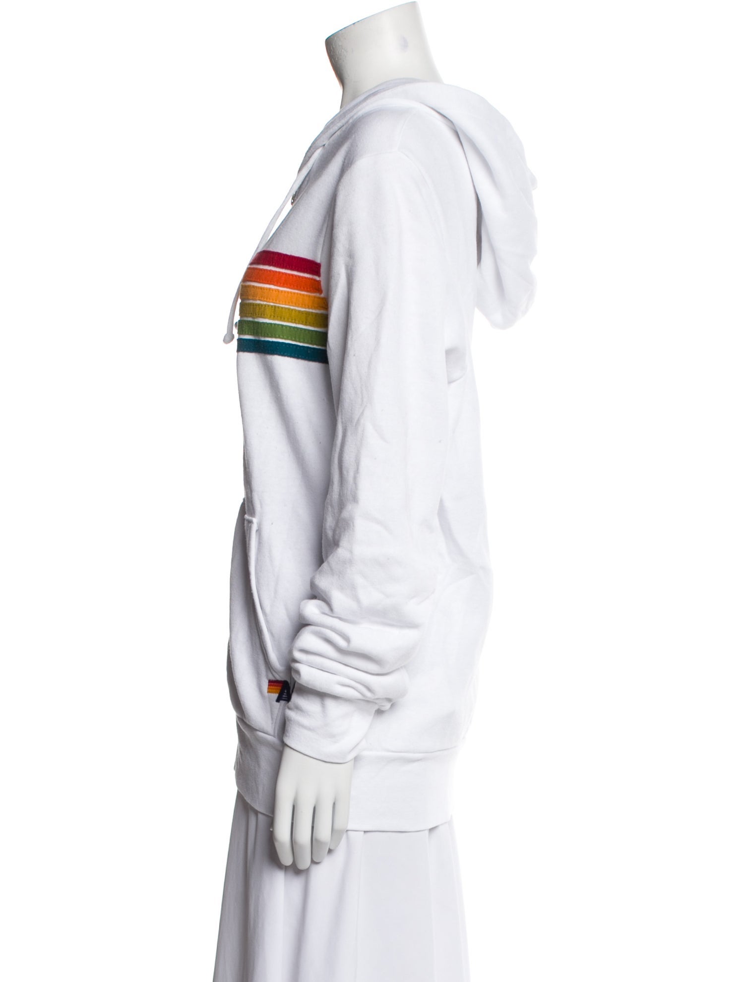 Aviator Nation Striped Crew Neck Sweater