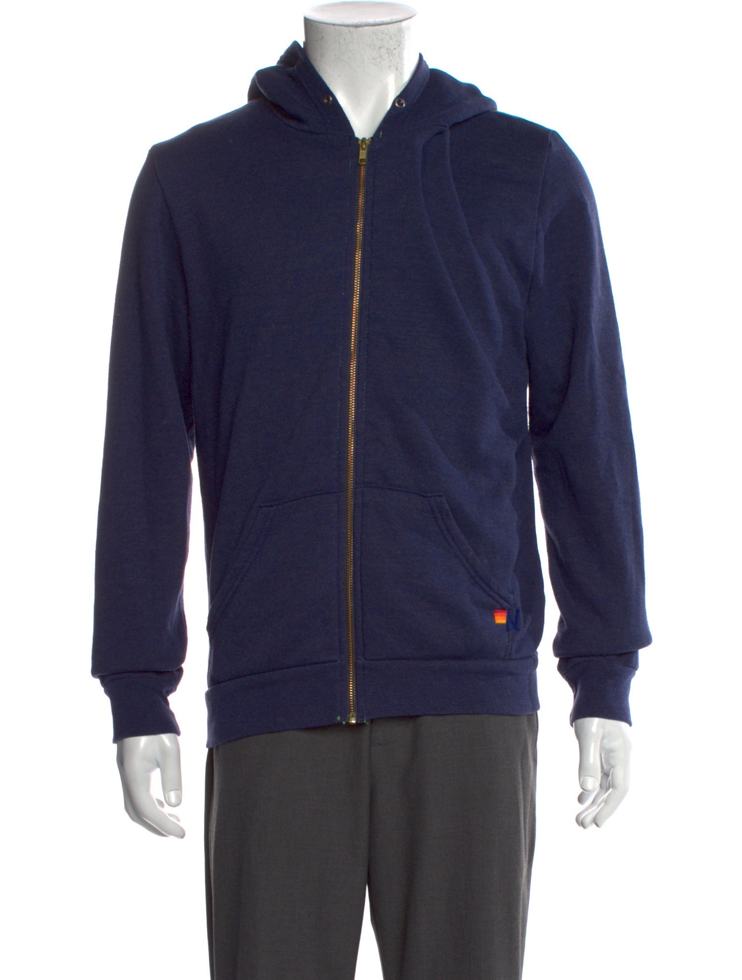 Aviator Nation V-Neck Long Sleeve Hoodie