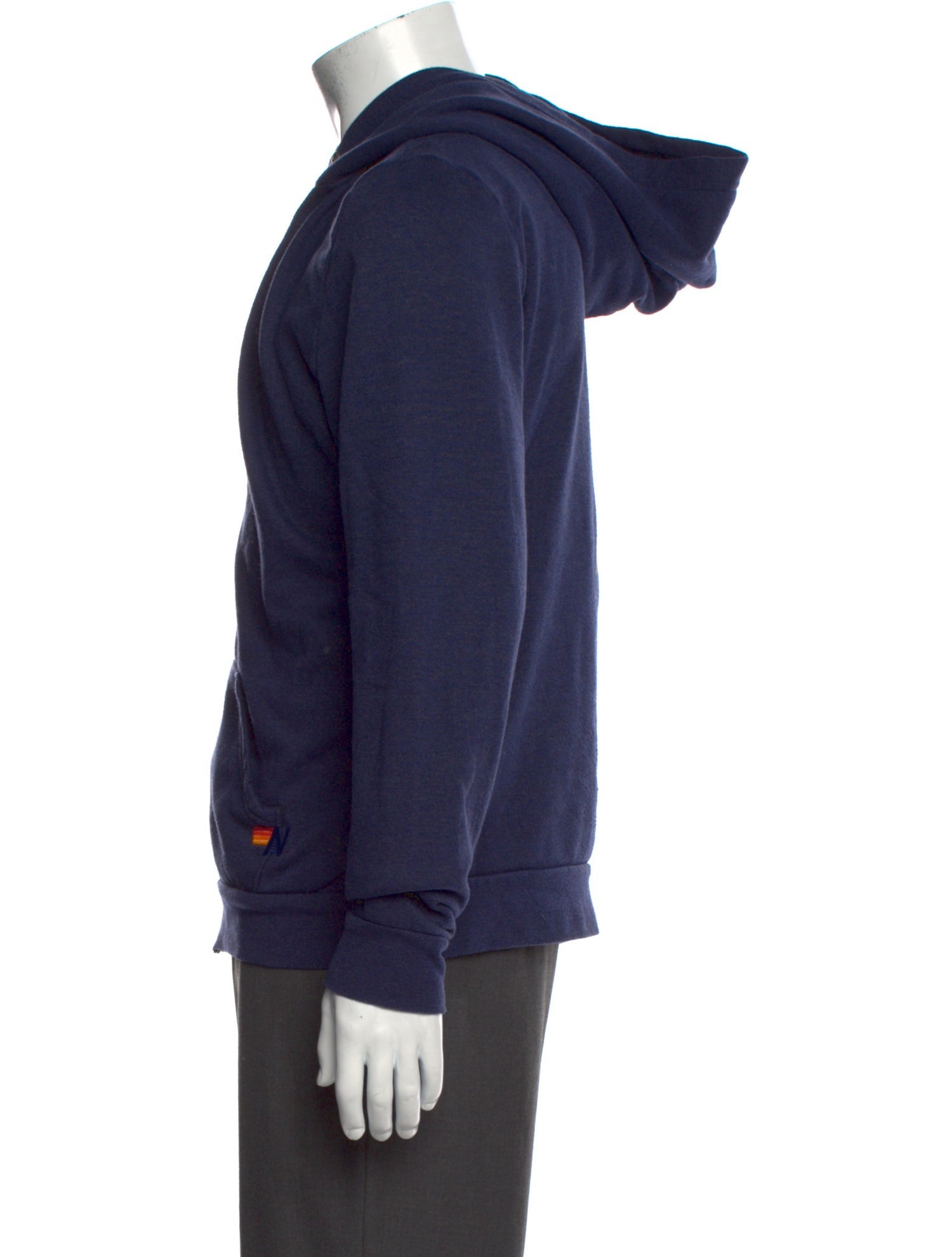 Aviator Nation V-Neck Long Sleeve Hoodie