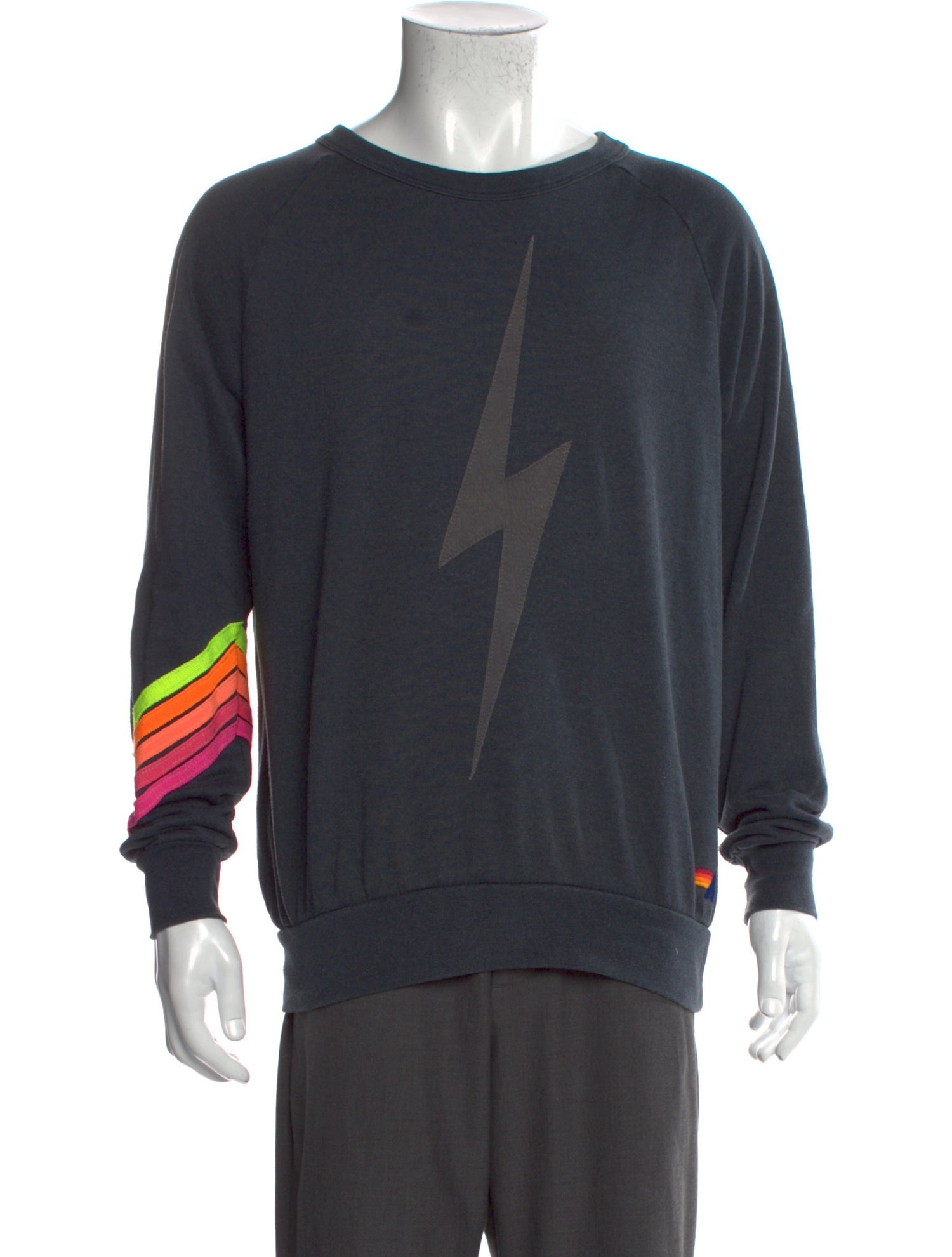 Aviator Nation Graphic Print Crew Neck Sweatshirt