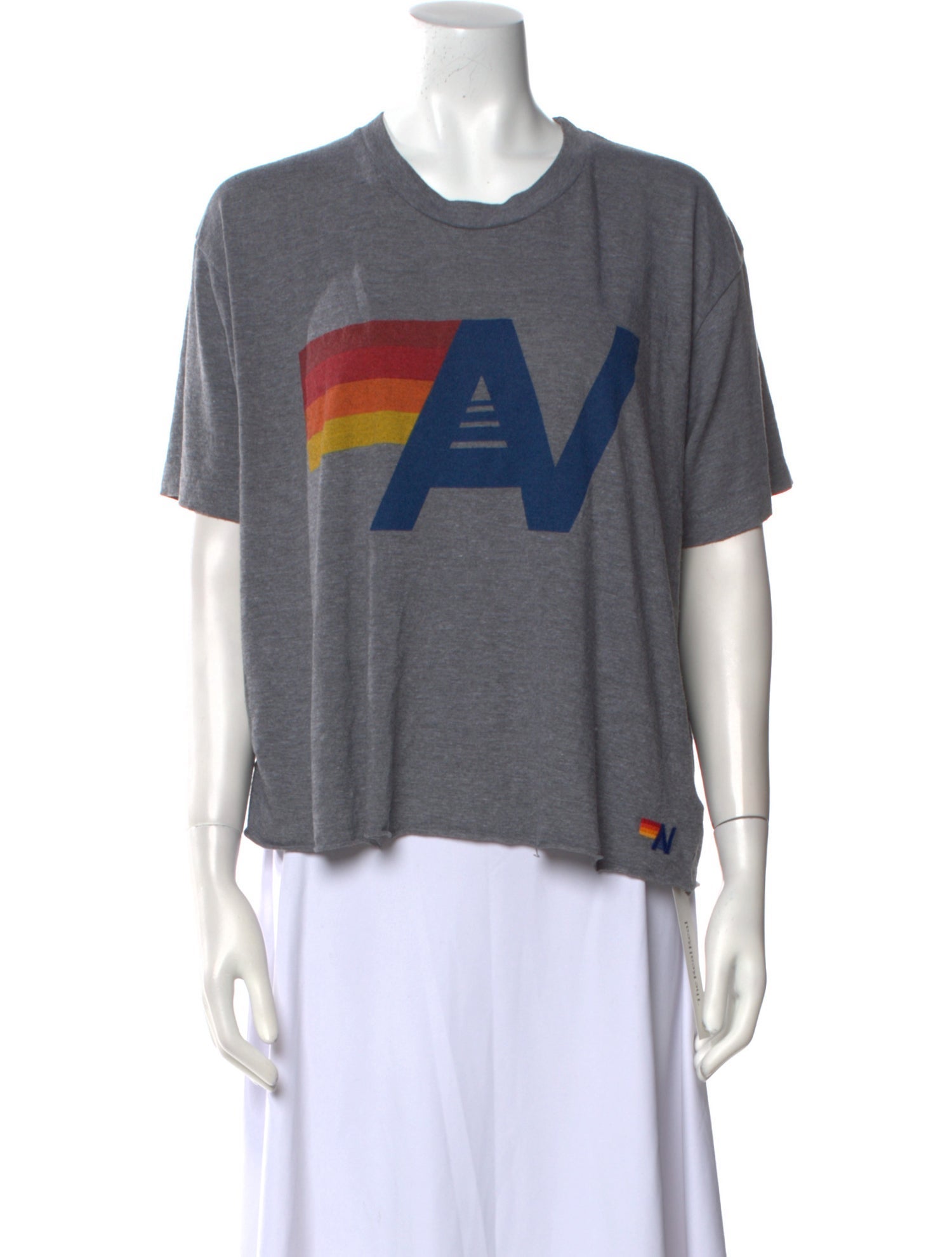 Aviator Nation Graphic Print Crew Neck T-Shirt