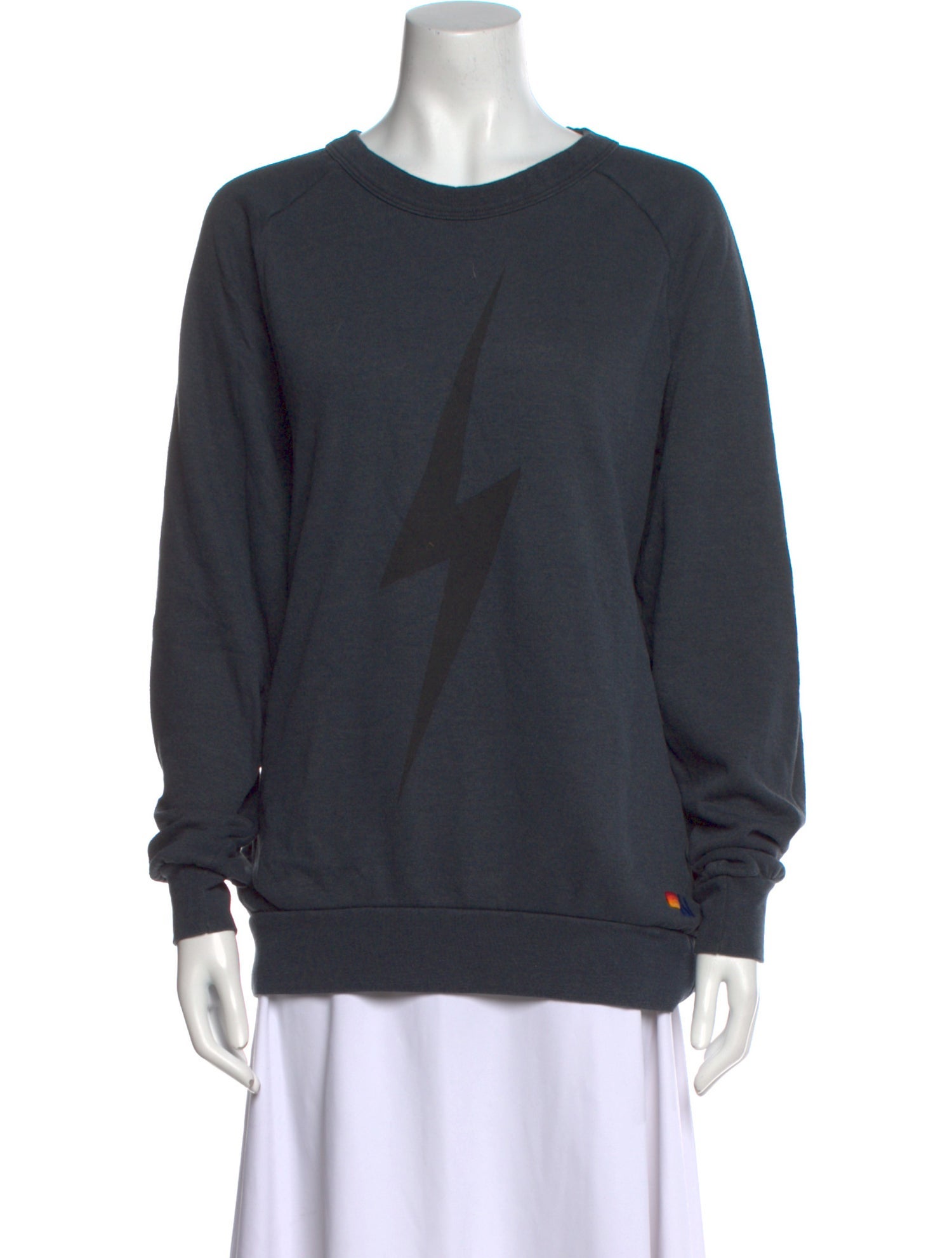 Aviator Nation Crew Neck Long Sleeve Sweatshirt