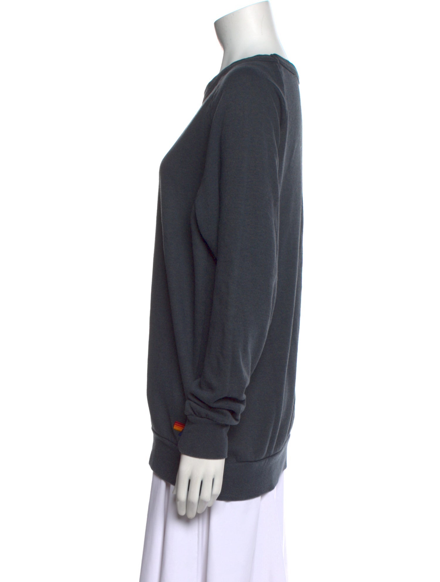 Aviator Nation Crew Neck Long Sleeve Sweatshirt