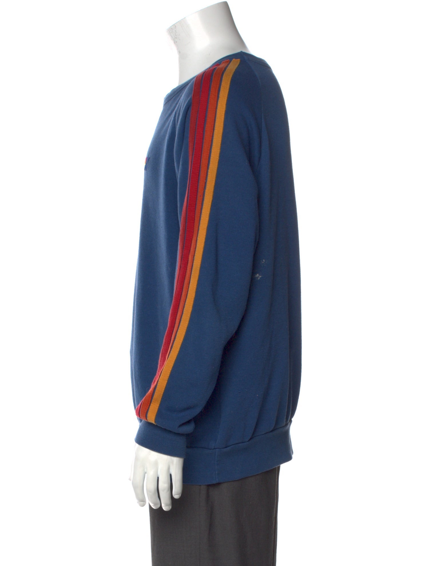 Aviator Nation Colorblock Pattern Scoop Neck Pullover