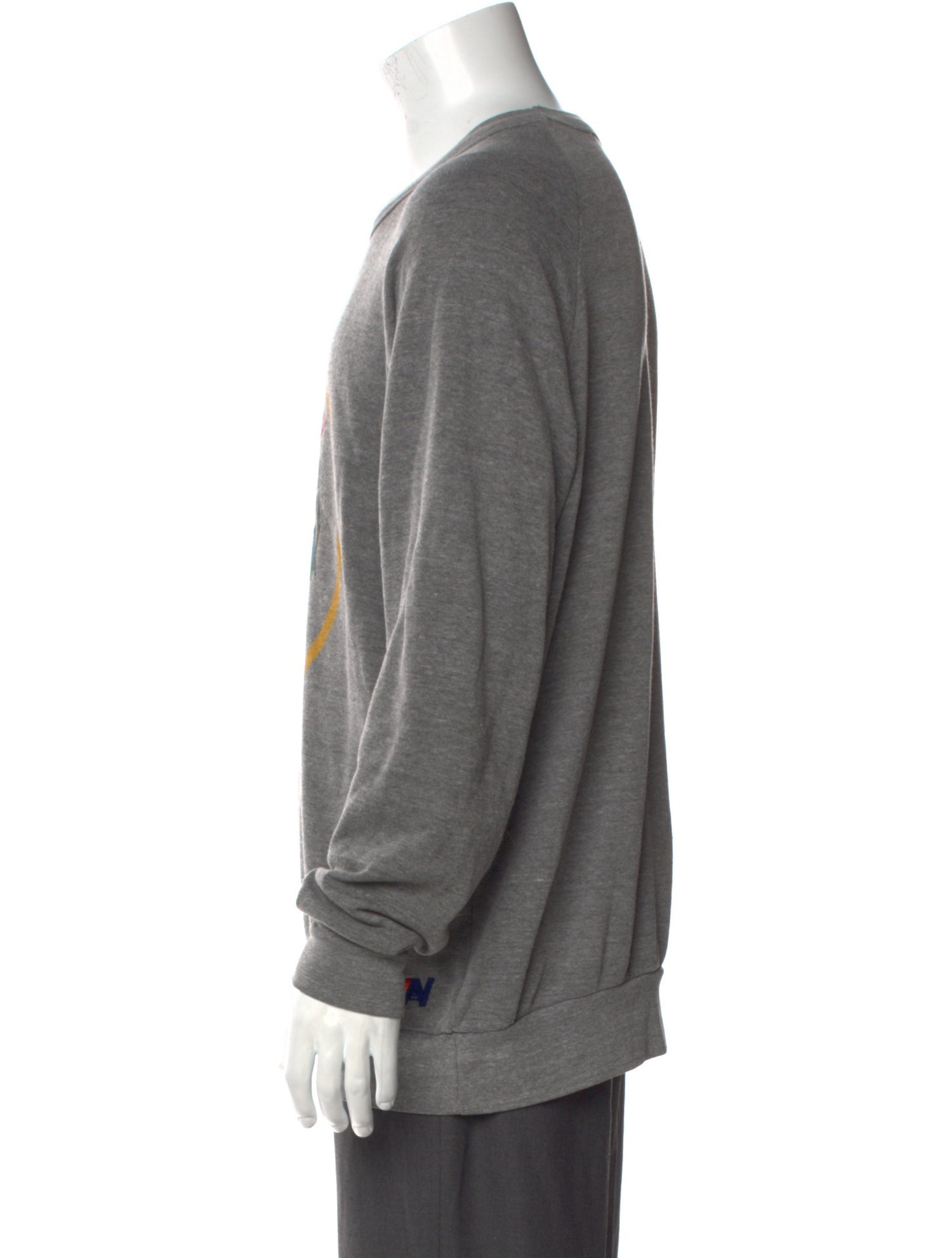 Aviator Nation Graphic Print Crew Neck Pullover