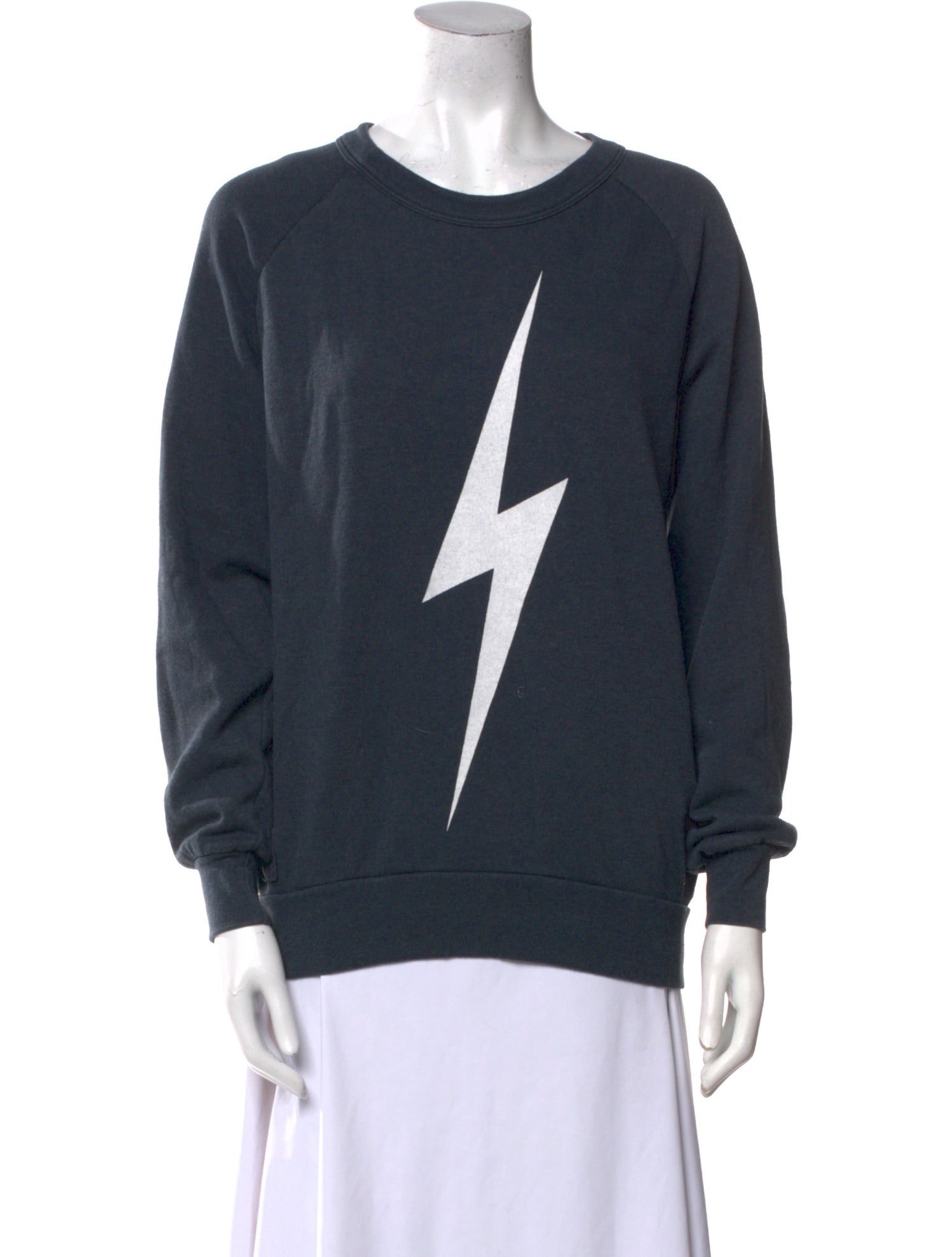 Aviator Nation Graphic Print Crew Neck Sweatshirt