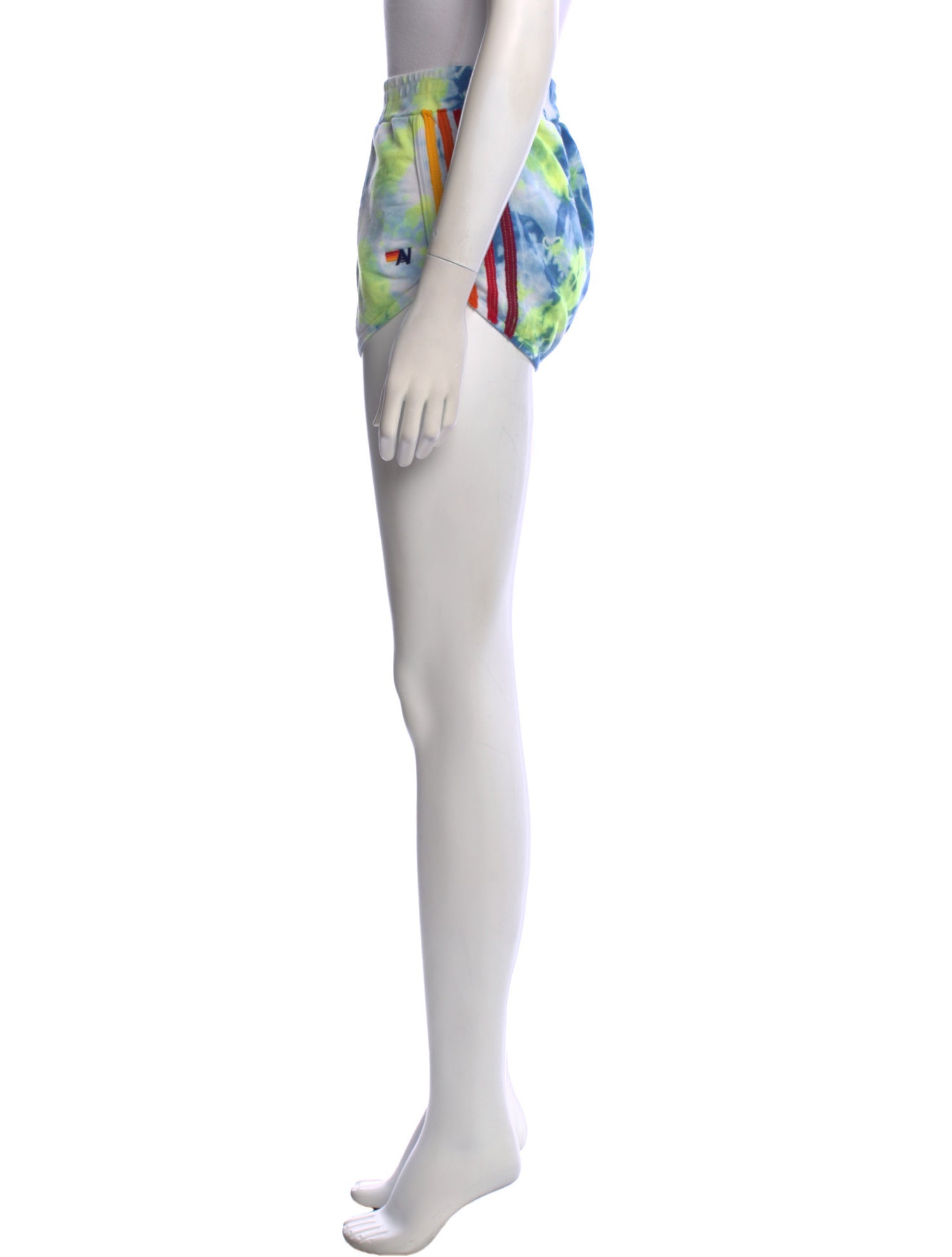 Aviator Nation Tie-Dye Print Mini Shorts