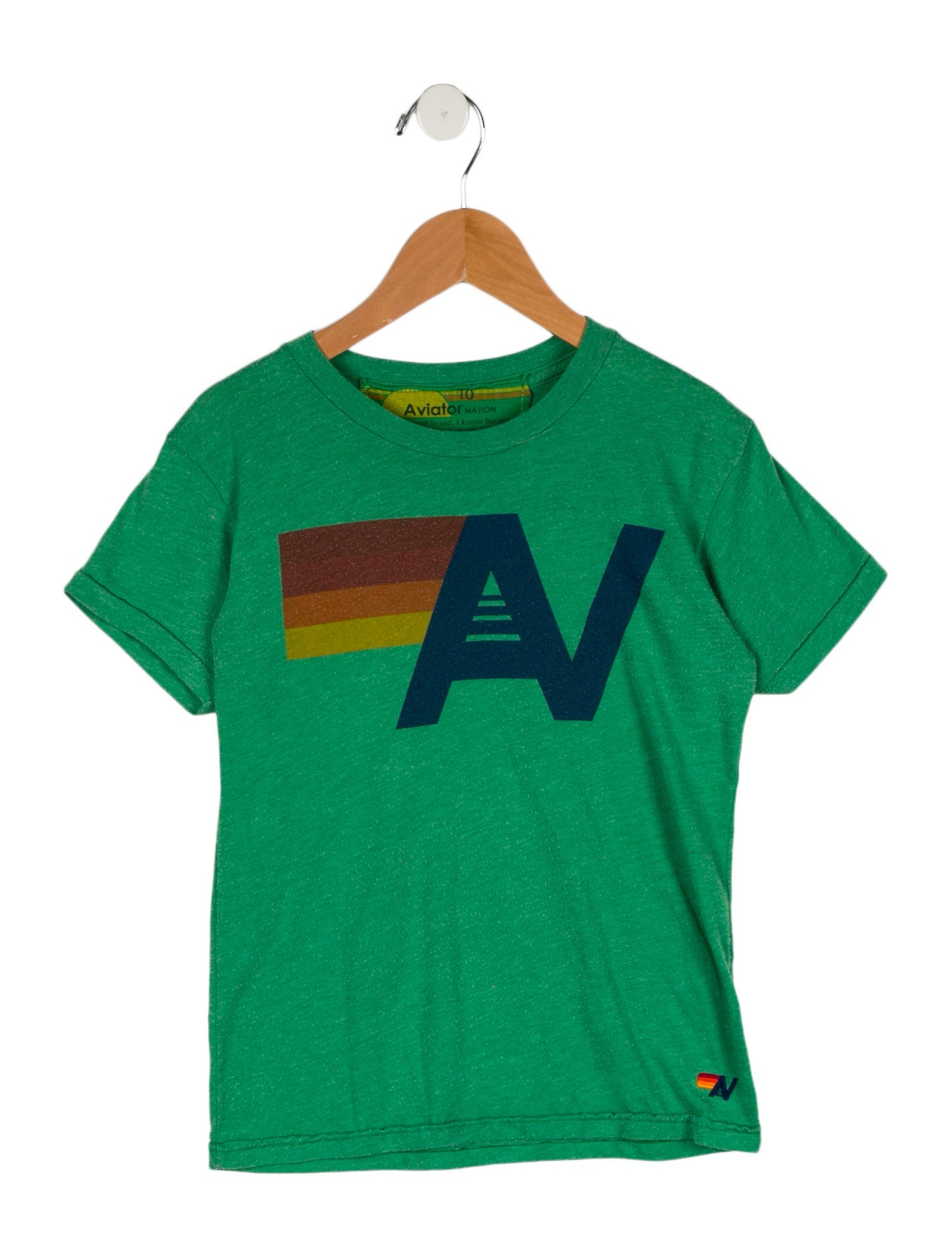 Aviator Nation Boys' Logo Print Short Sleeve T-Shirt