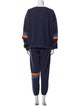 Aviator Nation Striped Embroidered Accent Tracksuit
