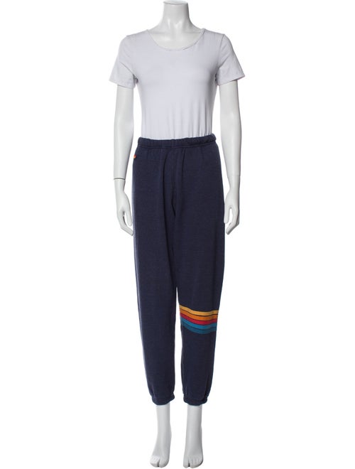 Aviator Nation Striped Embroidered Accent Tracksuit