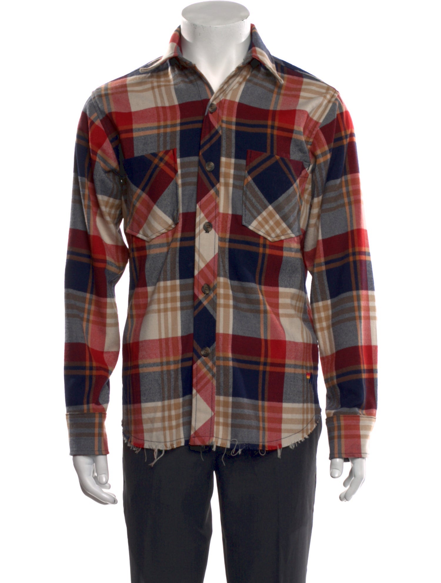 Prada 2018 Comic Book Striped Shirt - Blue Casual Shirts