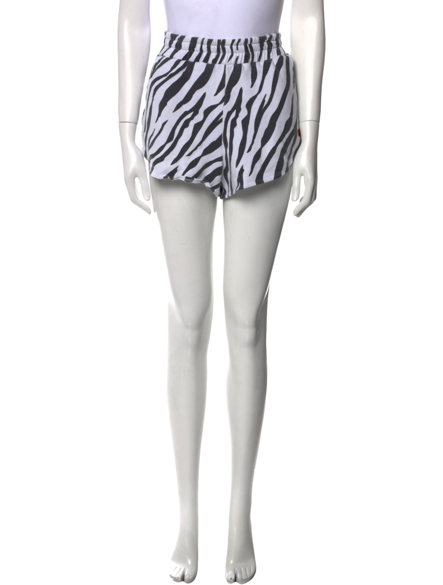 Aviator Nation Striped Mini Shorts