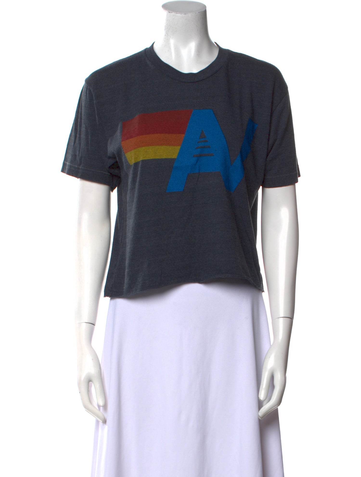 Aviator Nation Graphic Print Crew Neck T-Shirt