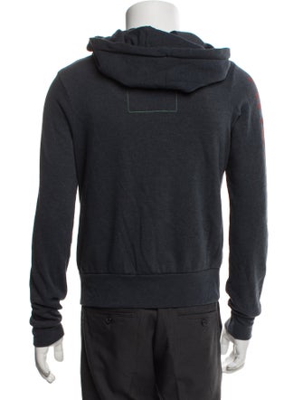 Aviator Nation Graphic Print V-Neck Hoodie