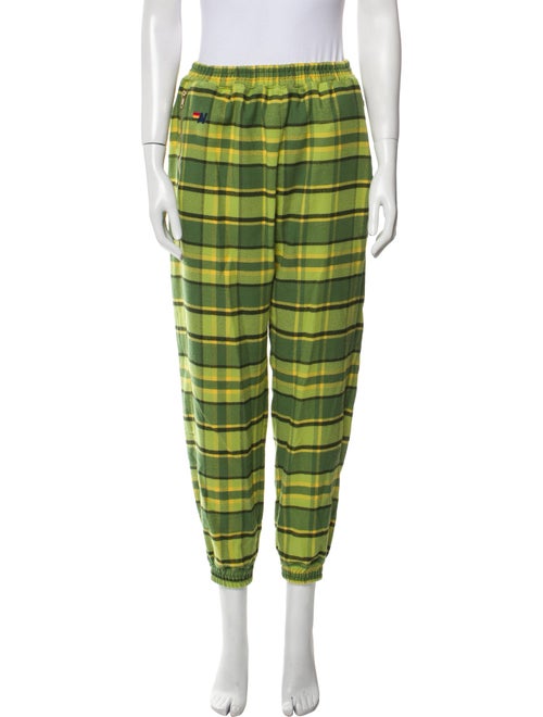Aviator Nation Plaid Print Sweatpants