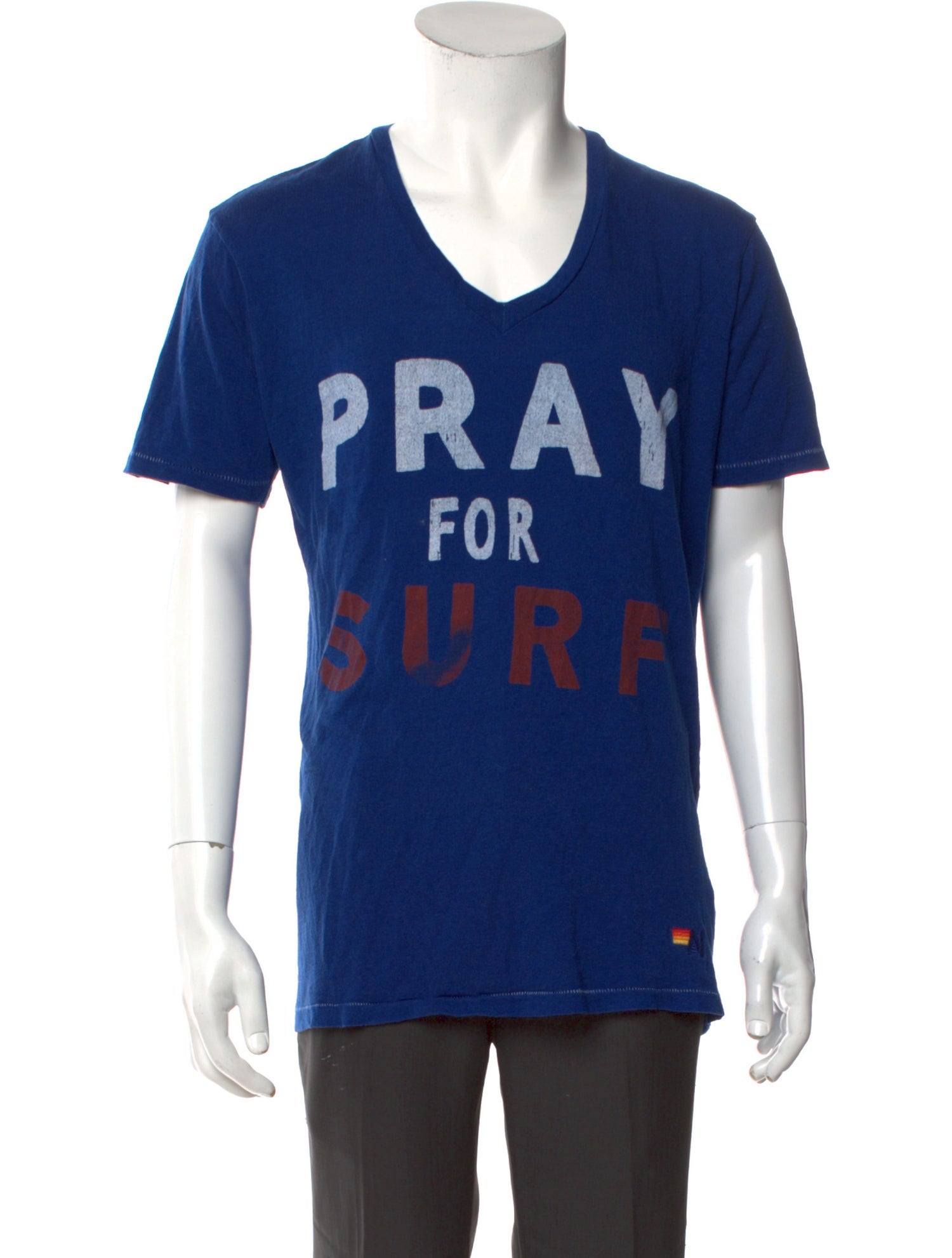 Aviator Nation Graphic Print V-Neck T-Shirt