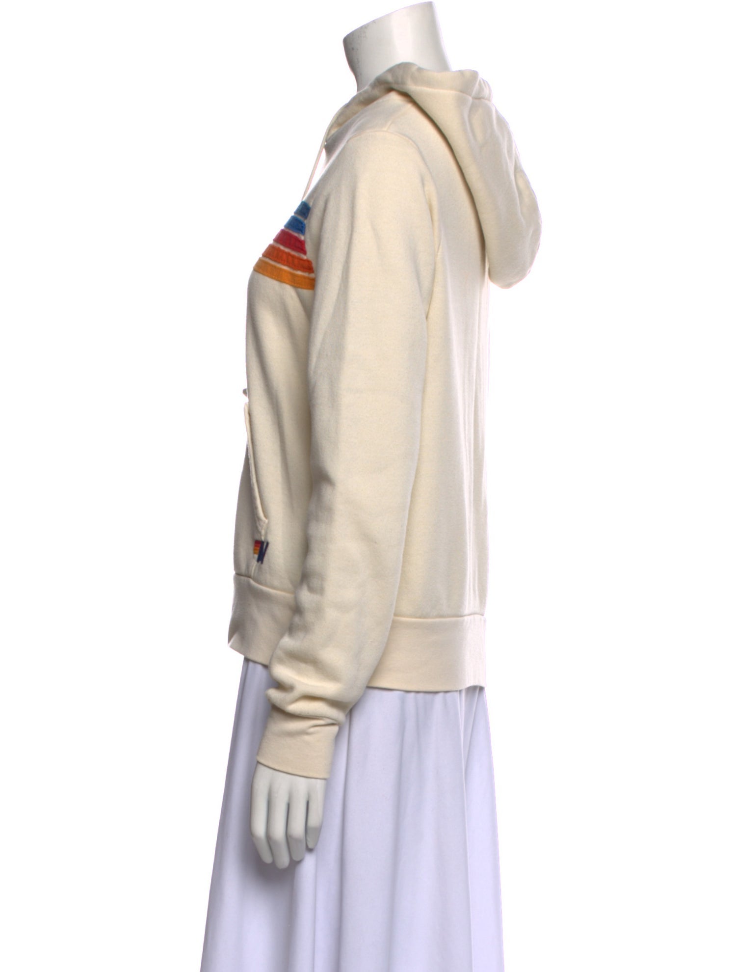 Aviator Nation Striped Crew Neck Sweater