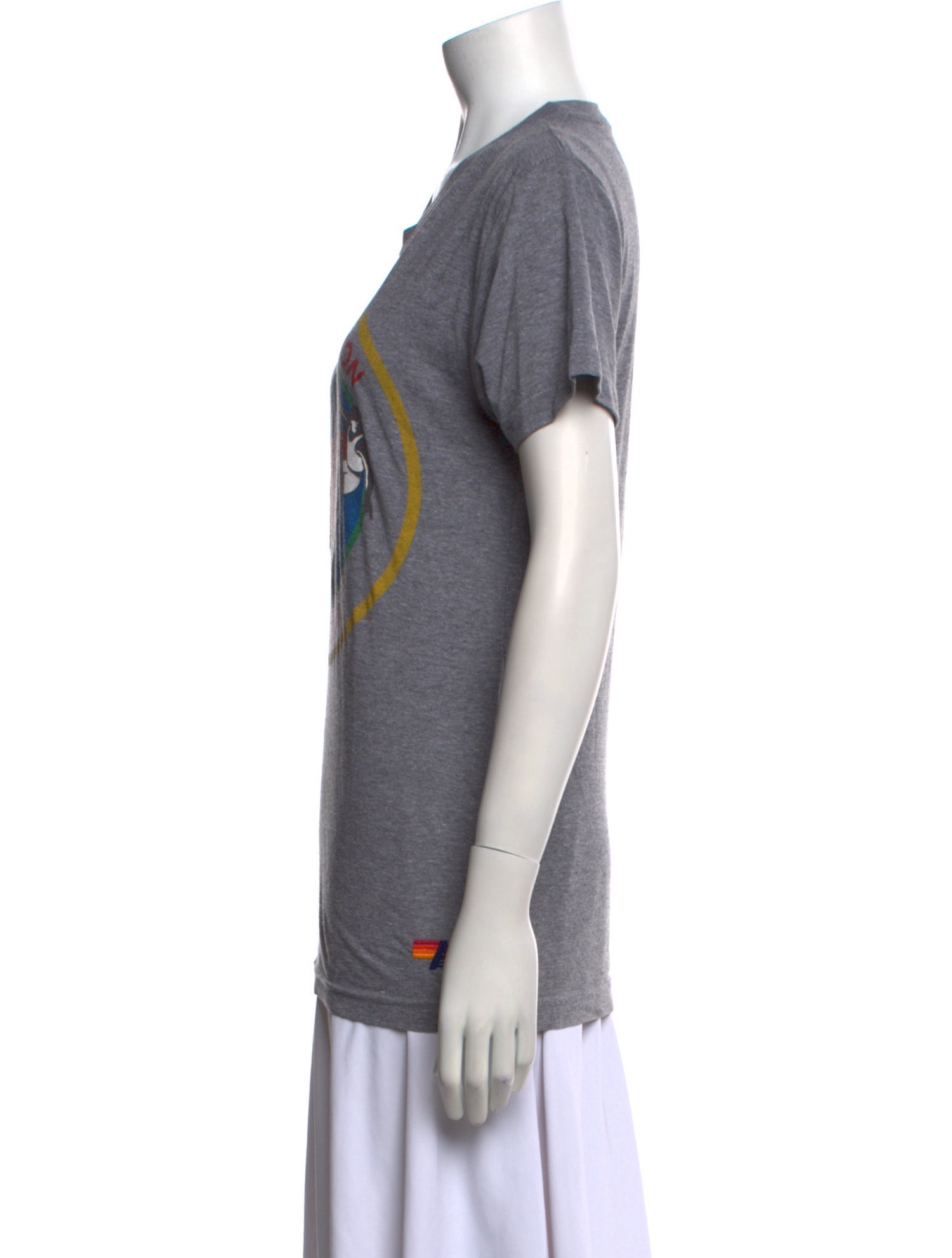 Aviator Nation Graphic Print Crew Neck T-Shirt