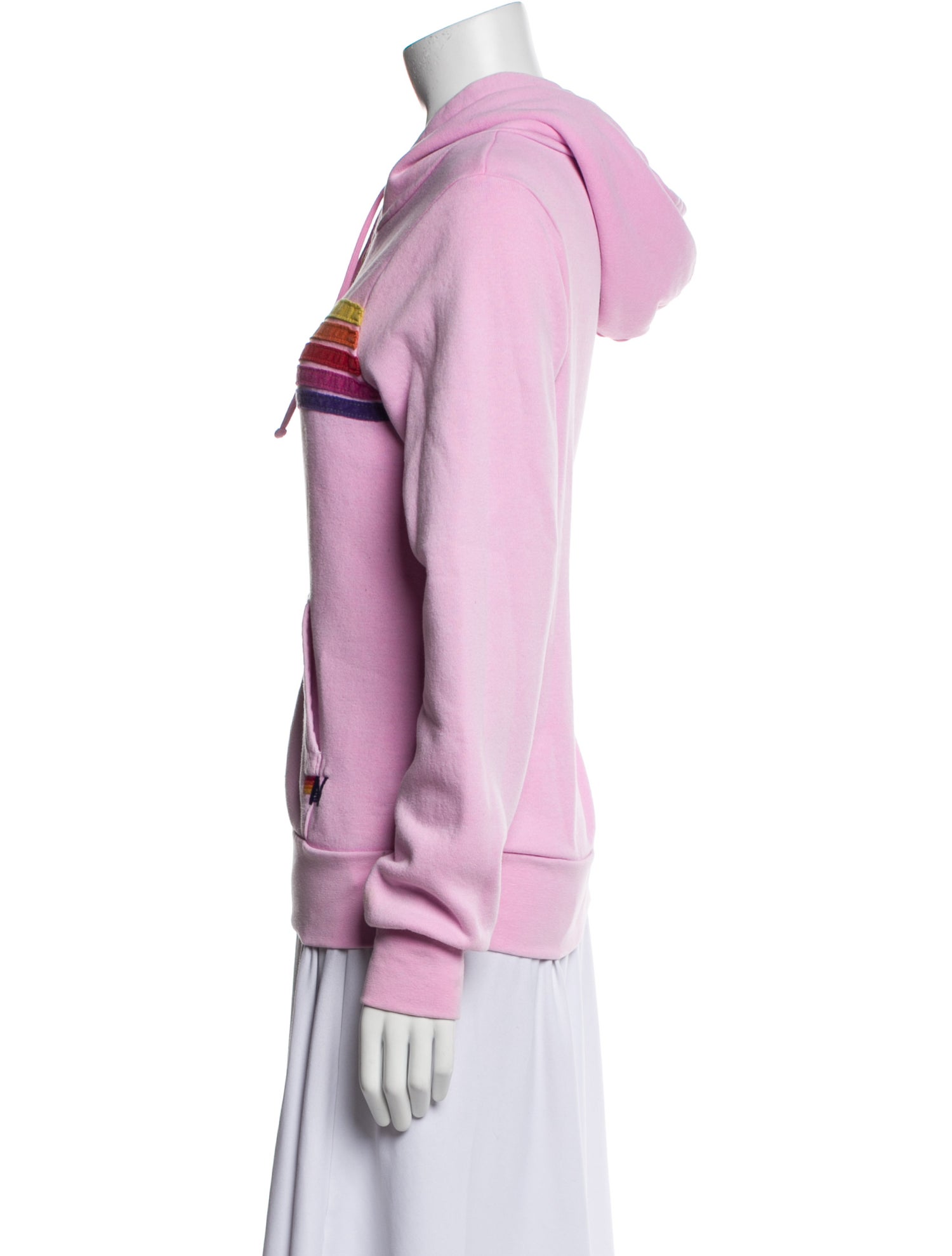 Aviator Nation Striped Biker Jacket