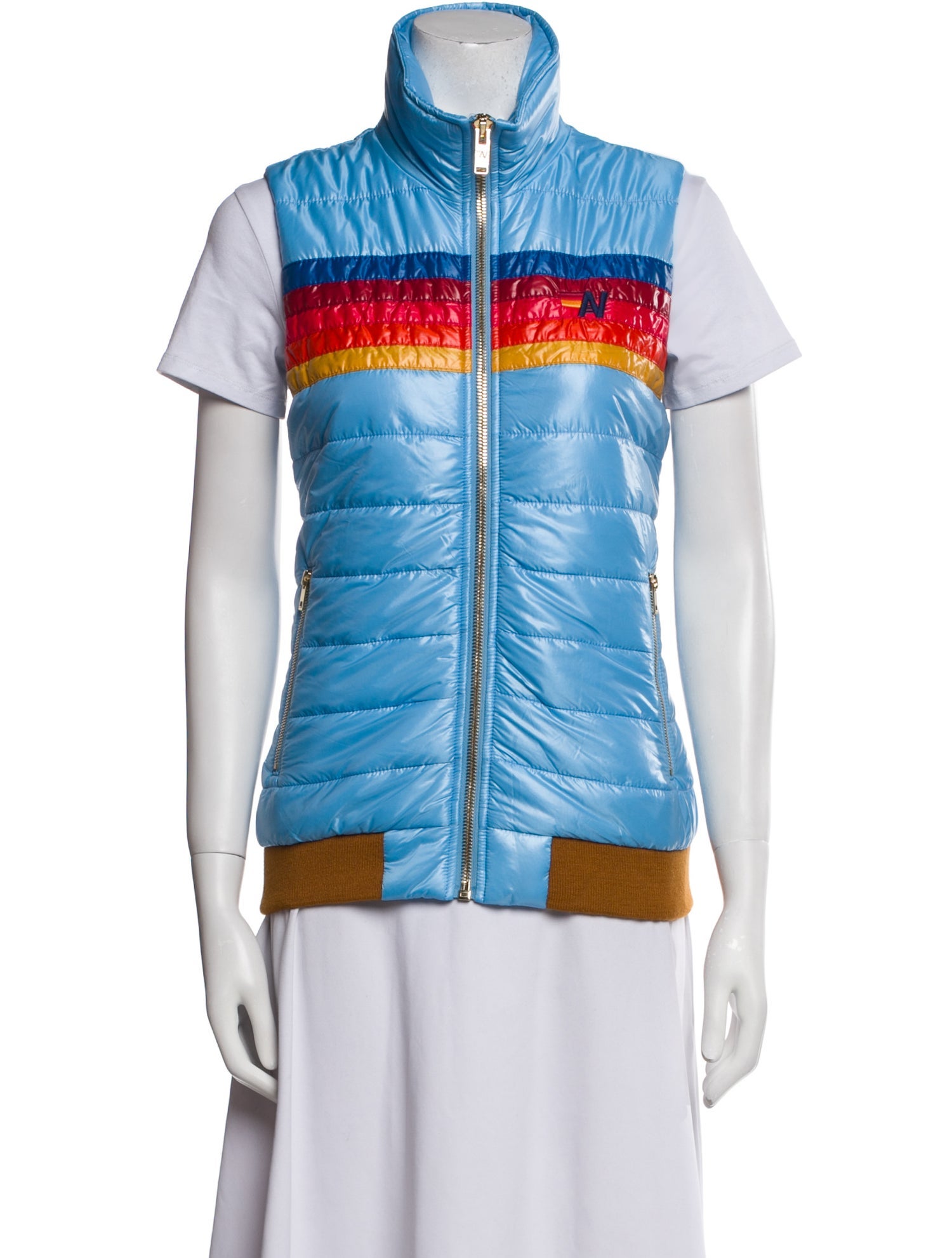 Aviator Nation Nylon Striped Vest