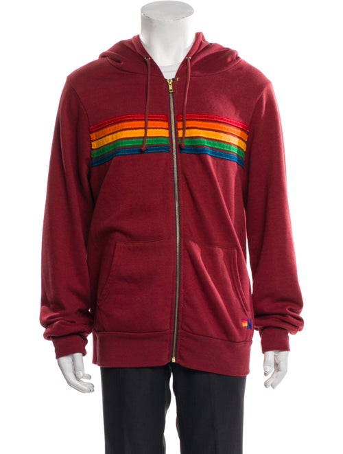 Aviator Nation Striped Windbreaker