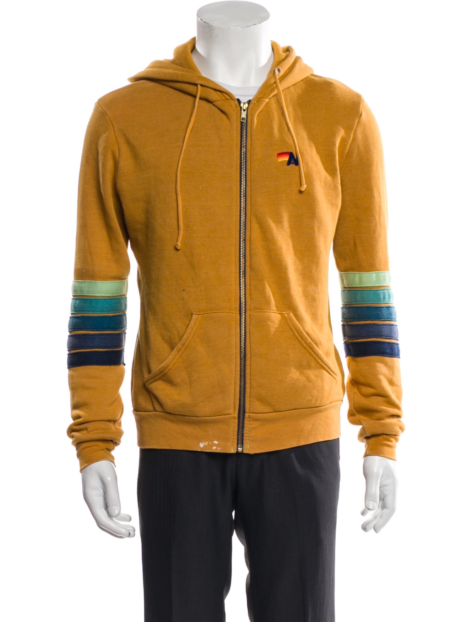 Aviator Nation Striped Moto Jacket