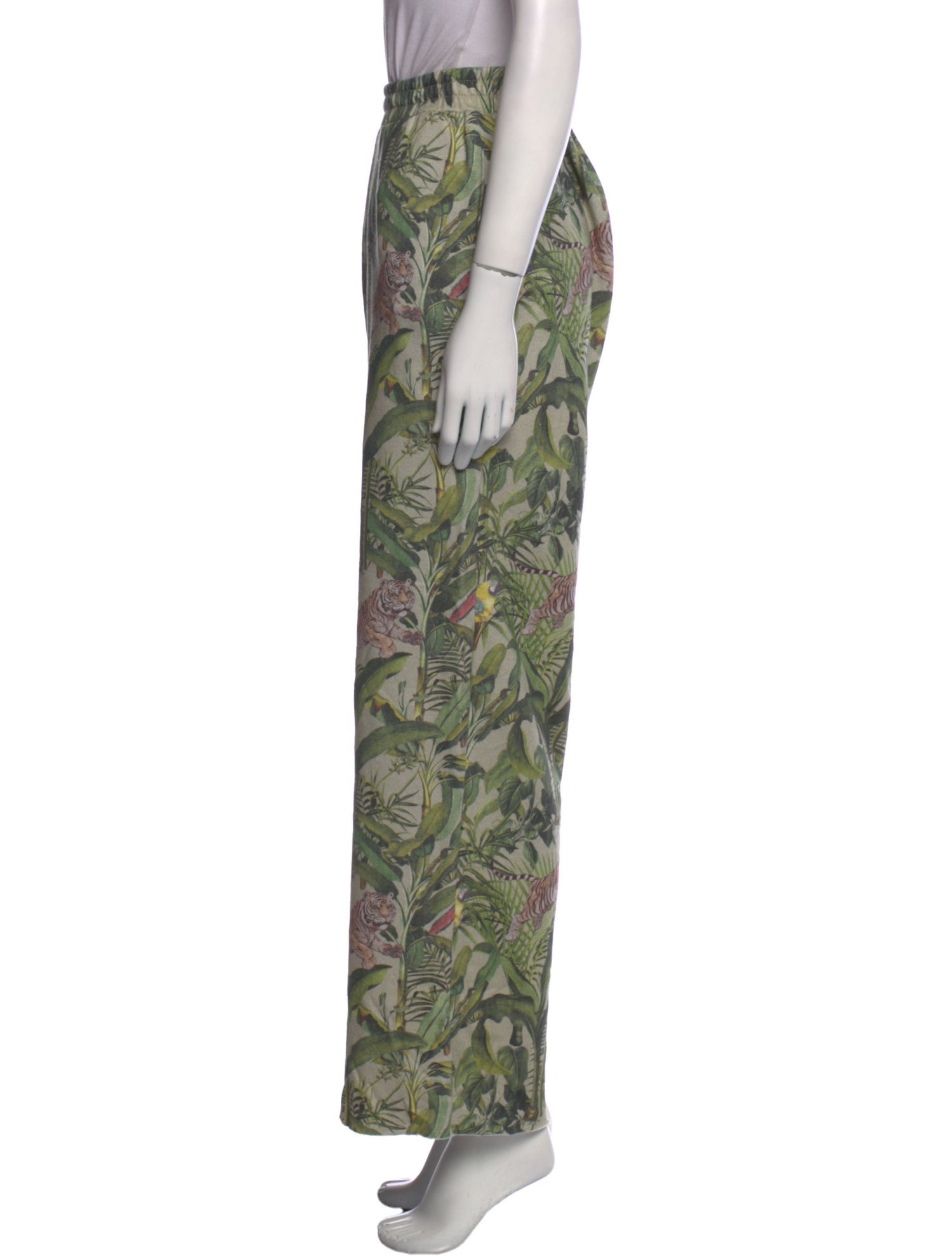 Aviator Nation Printed Wide Leg Pants