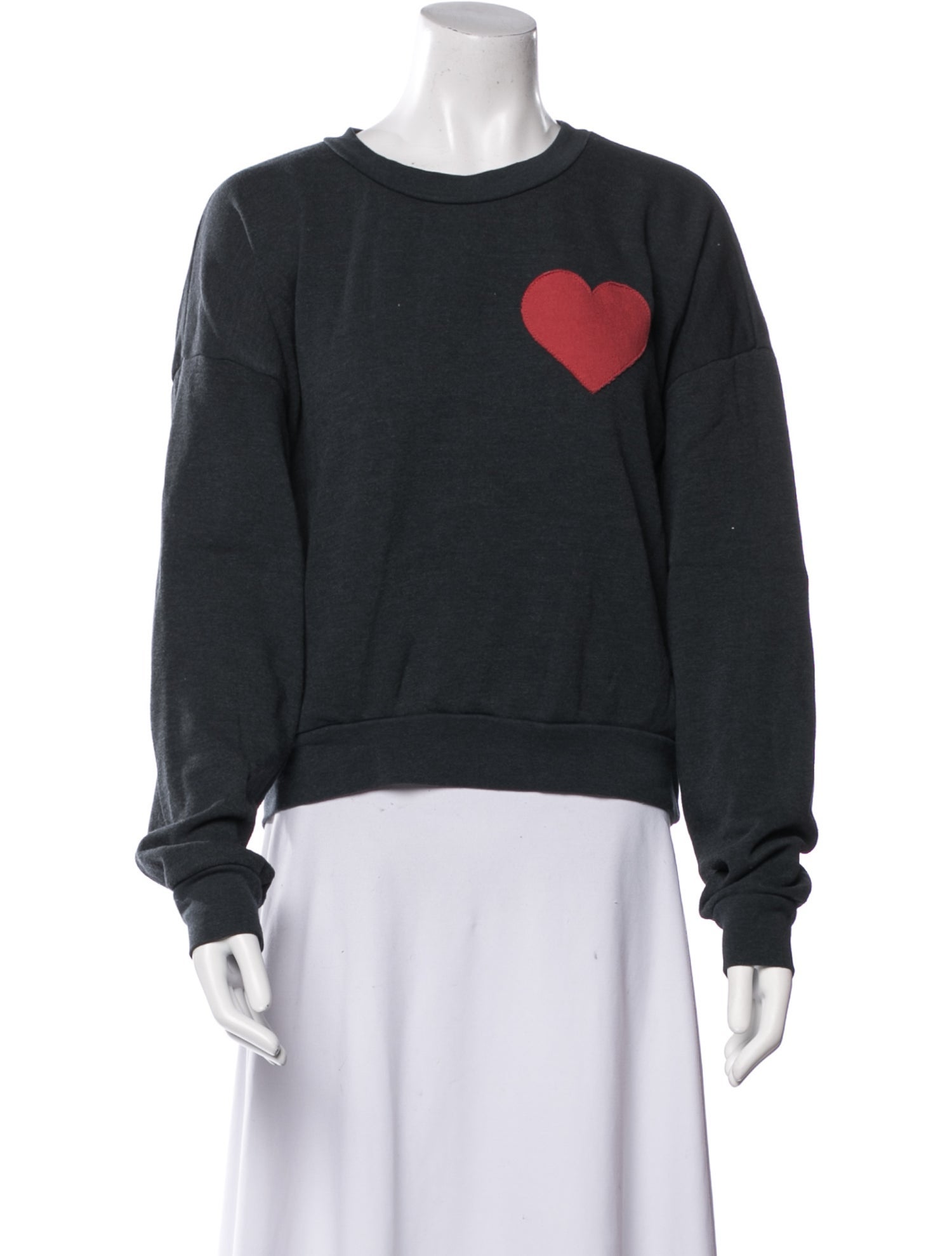 Aviator Nation Graphic Print Crew Neck Sweater