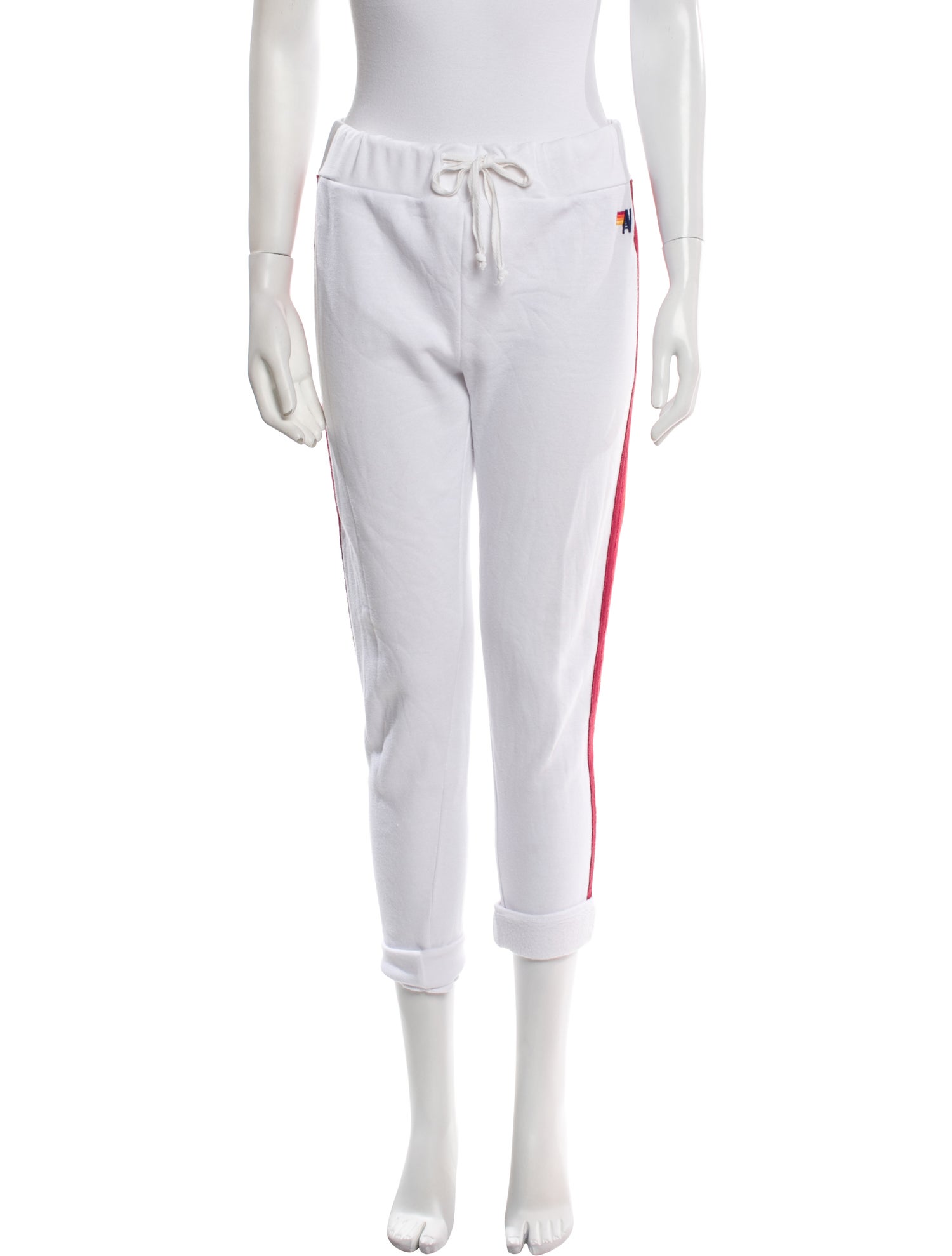 Aviator Nation Embroidered Accent Sweatpants