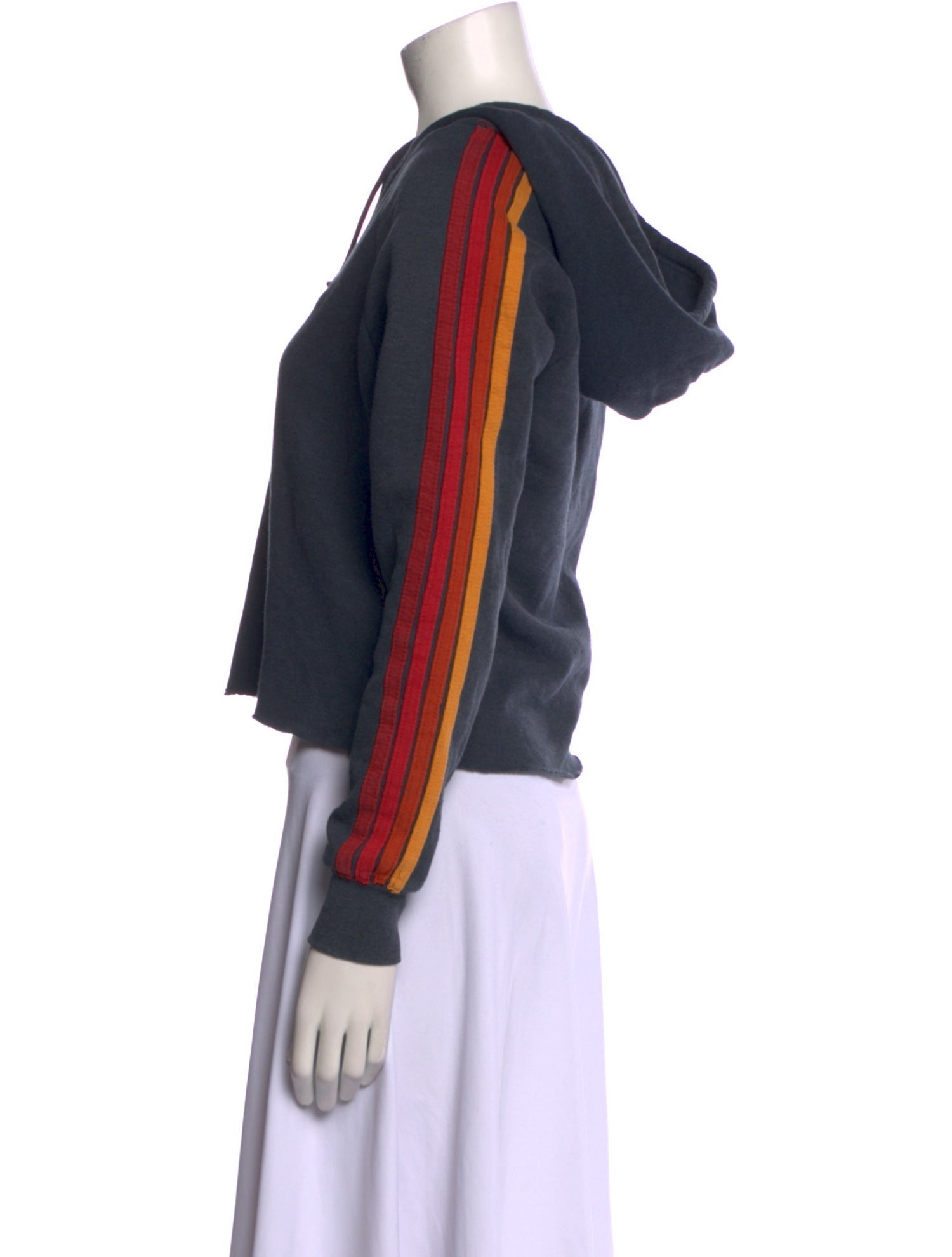 Aviator Nation V-Neck Long Sleeve Sweatshirt