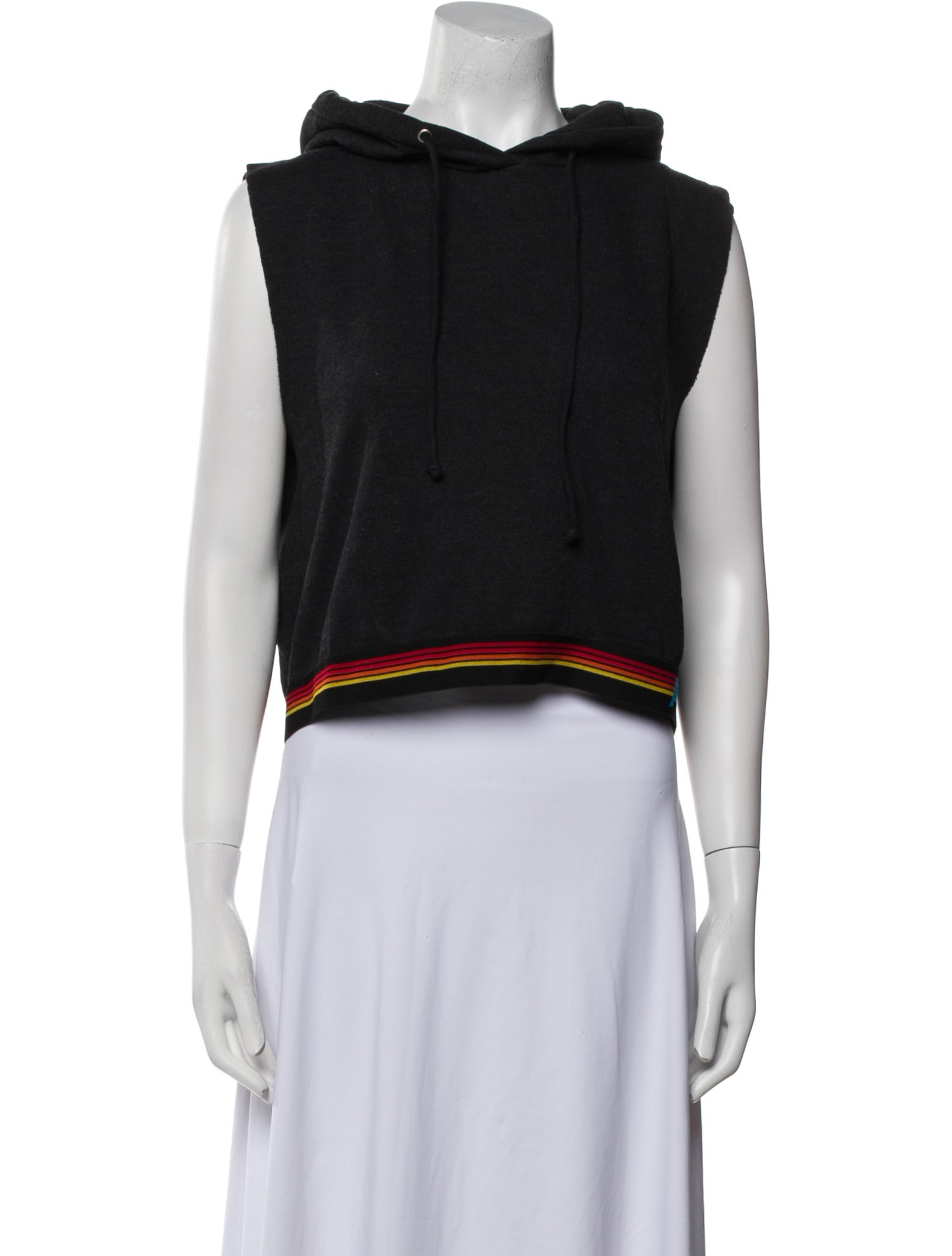 Aviator Nation Crew Neck Sleeveless Sweatshirt