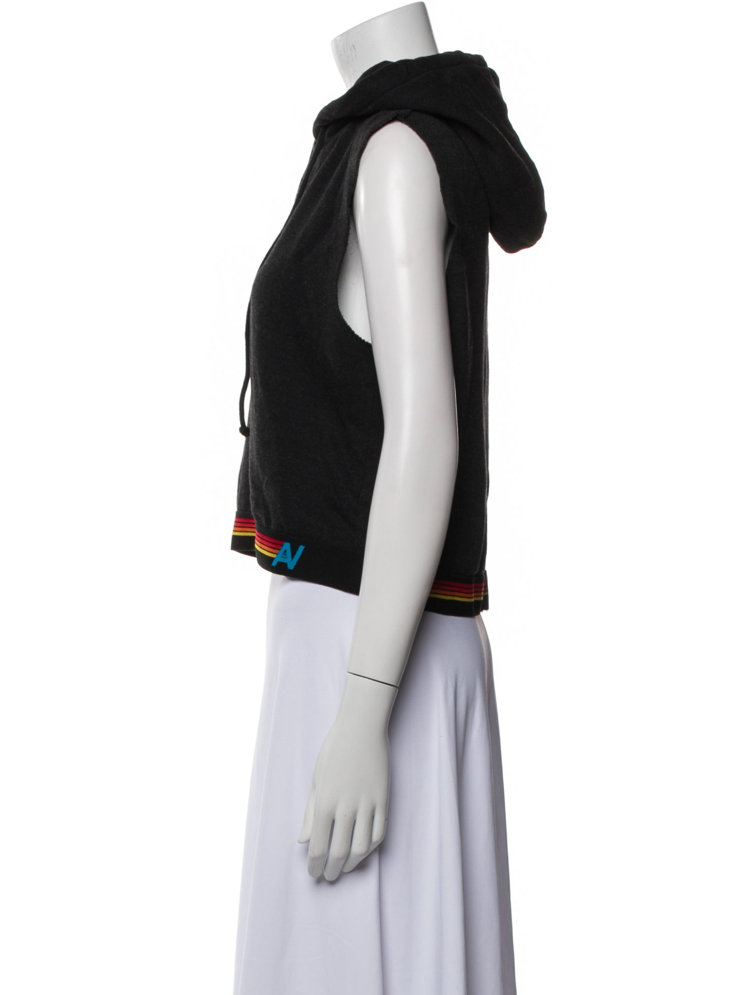 Aviator Nation Crew Neck Sleeveless Sweatshirt