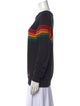 Aviator Nation Striped Crew Neck Sweater