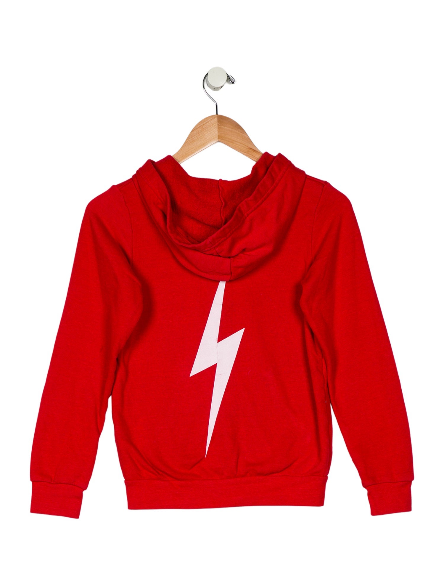 Aviator Nation Girls Lightning Bolt Zip Up Jacket