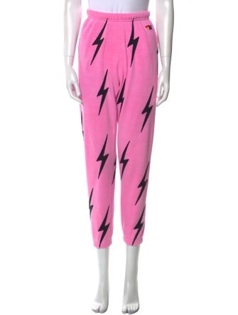 Aviator Nation Graphic Print Skinny Leg Pants