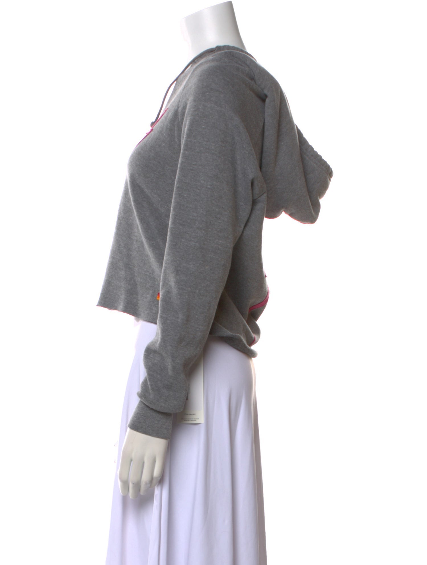 Aviator Nation Graphic Print V-Neck Sweatshirt