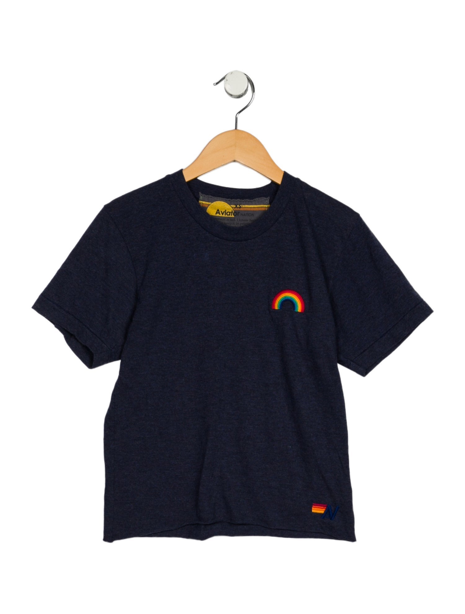 Aviator Nation Kids' Girls' Embroidered T-Shirt