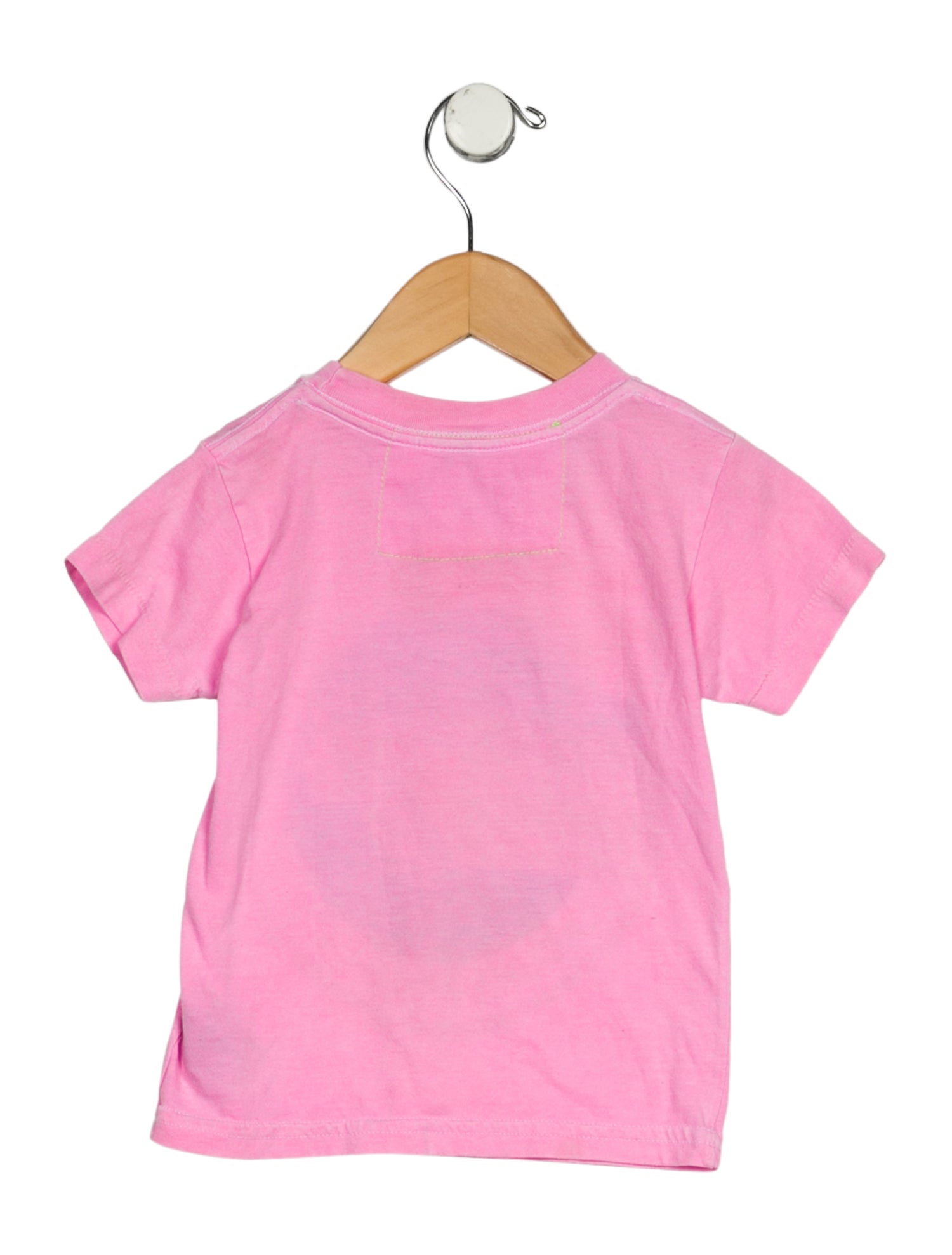 Aviator Nation toddler girls' pink multicolored short sleeve t-shirt