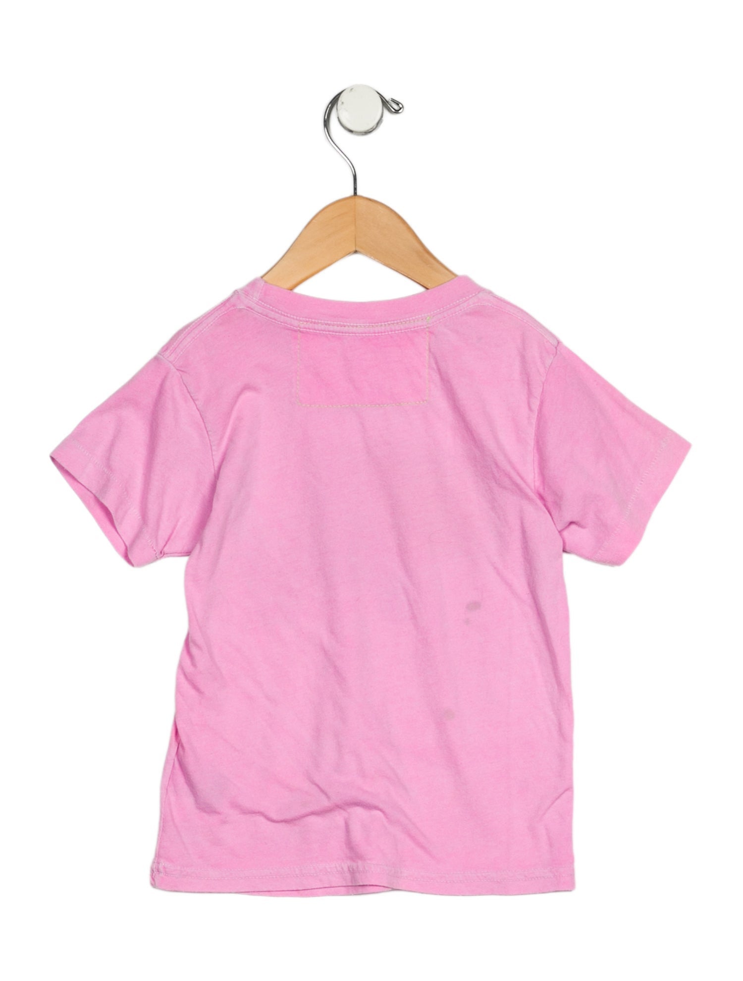 Aviator Nation toddler girls' pink multicolored short sleeve t-shirt